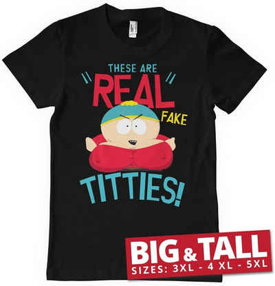South Park T-Shirt These Are Real Fake T*tt*es Big & Tall T-Shirt