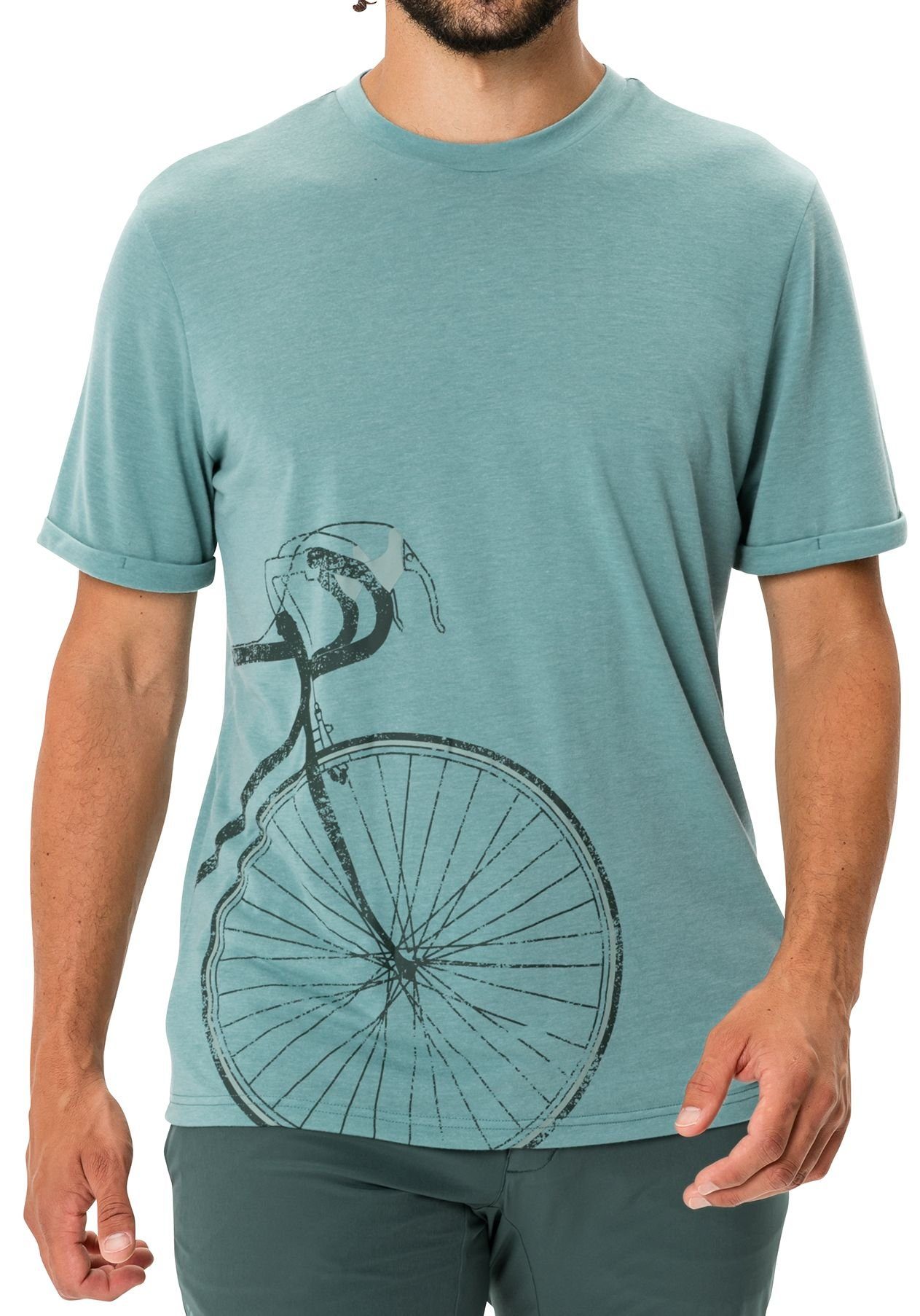 moss Mens 3 T-Shirt T-Shirt dusty VAUDE Cyclist