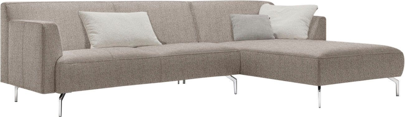 hülsta sofa Ecksofa hs.446, in 296 cm Optik, minimalistischer, schwereloser Breite