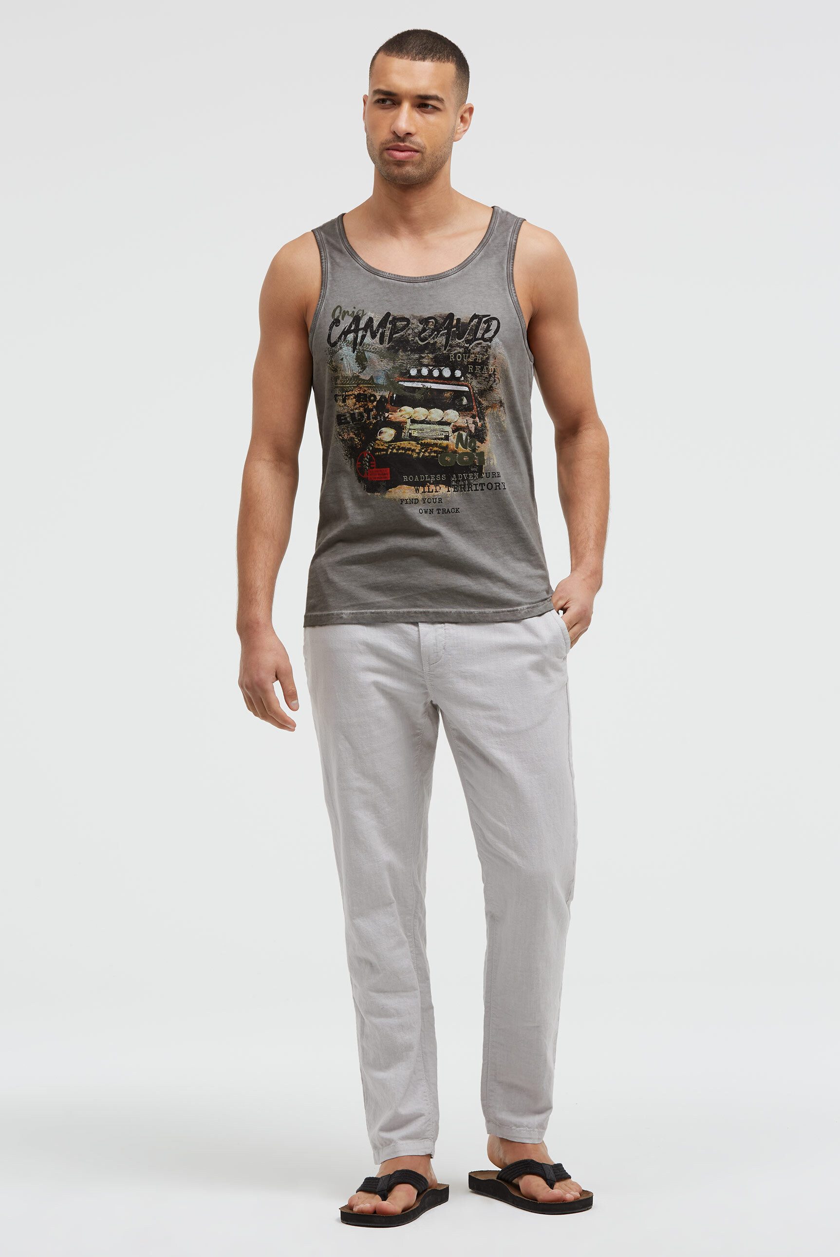 CAMP DAVID Tanktop aus Baumwolle