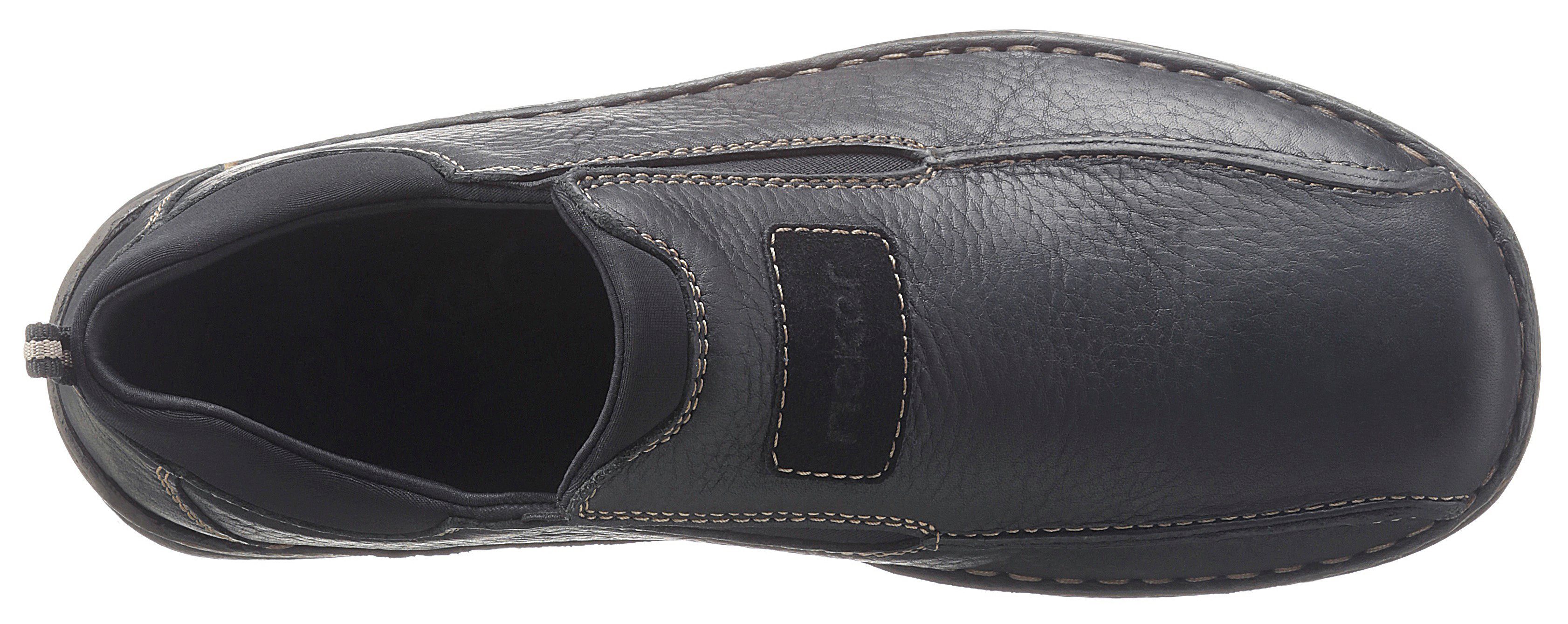 Rieker Slip-On Sneaker Slipper, Schlupfschuh, Halbschuh, Freizeitschuh mit Stretcheinsätze