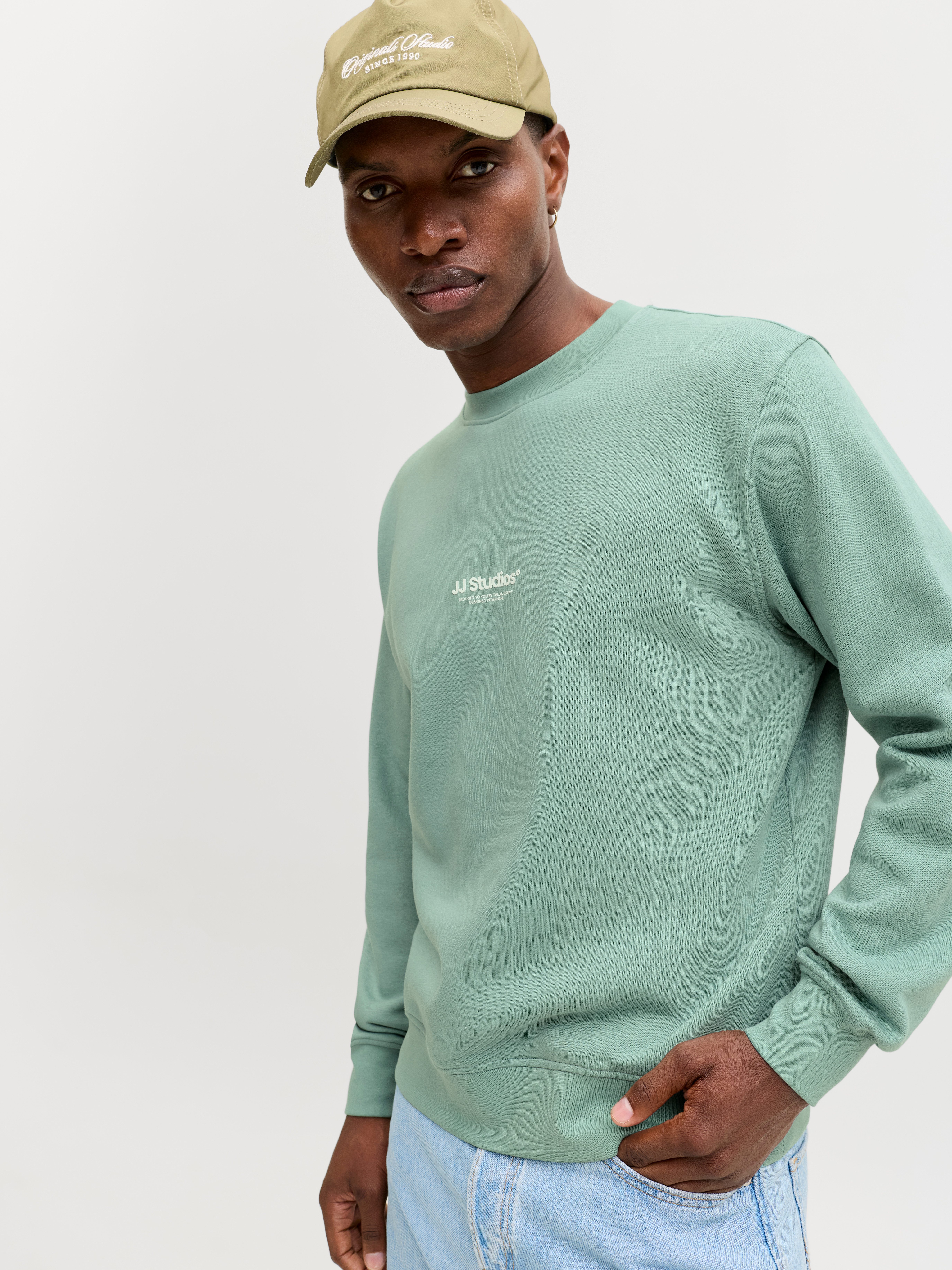 Jack & Jones Sweatshirt JJESOHO SWEAT CREW NECK NOOS Baumwollmischung, rela günstig online kaufen