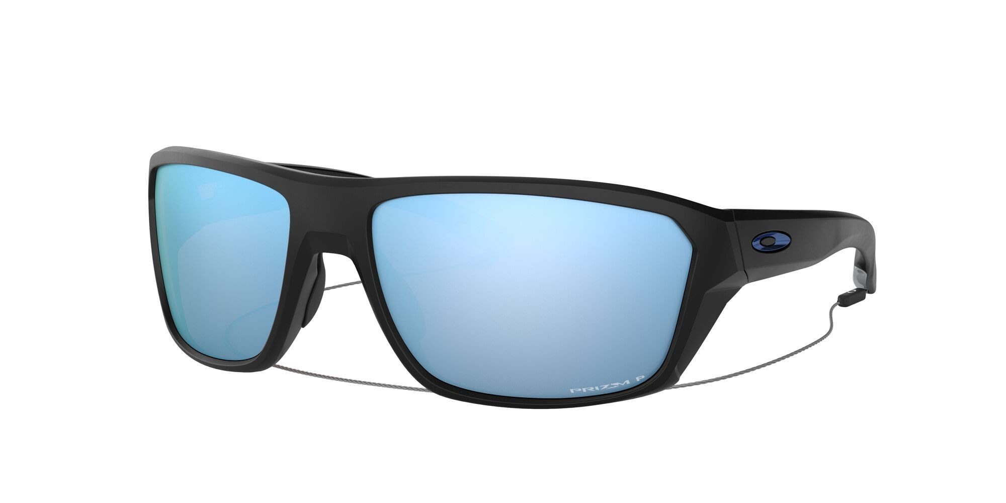 Blue Prizm Sportbrille Prizm Polarized Polarized Oakley Deep Shot - Matte Accessoires Black Oakley Split