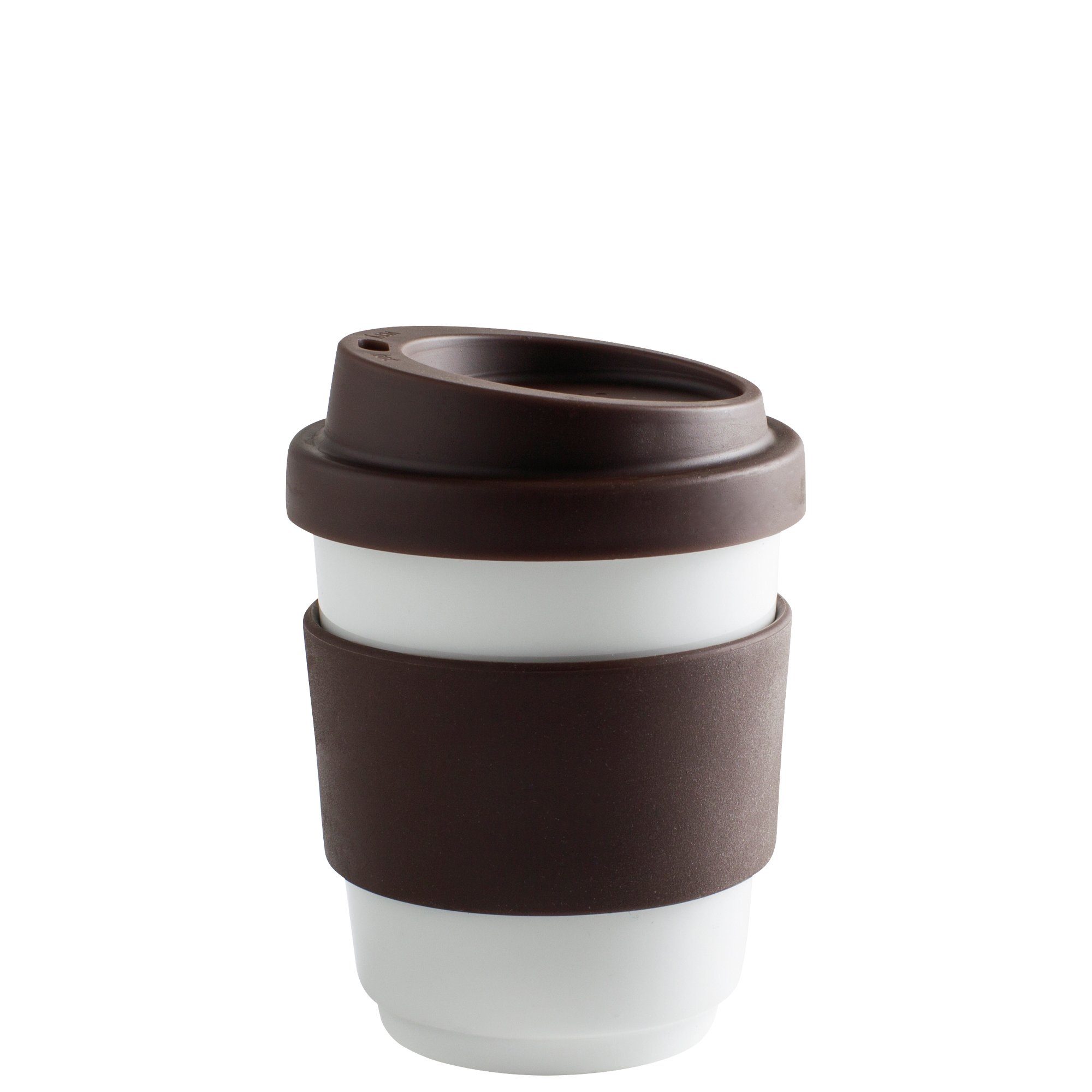 KAHLA Coffee-to-go-Becher Fillit Becher + Trinkdeckel, 1-tlg., Porzellan, Made in Germany
