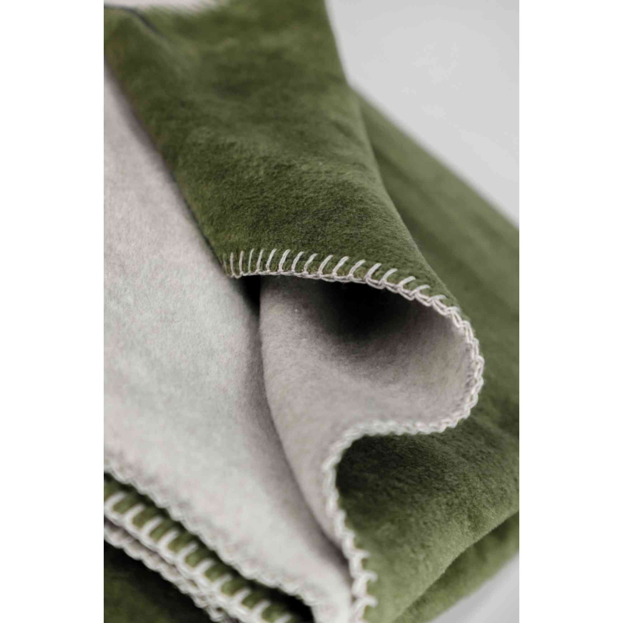 SCHÖNER WOHNEN Kollektion Wohndecke  Favorit ¦ grün ¦ Baumwollmischgewebe ¦ günstig online kaufen