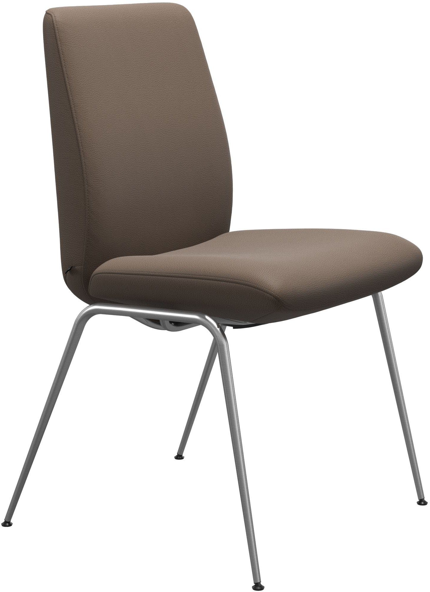 Back, Größe in aus mit Laurel, Stahl Chrom Low Polsterstuhl matt Stressless® Beinen L,