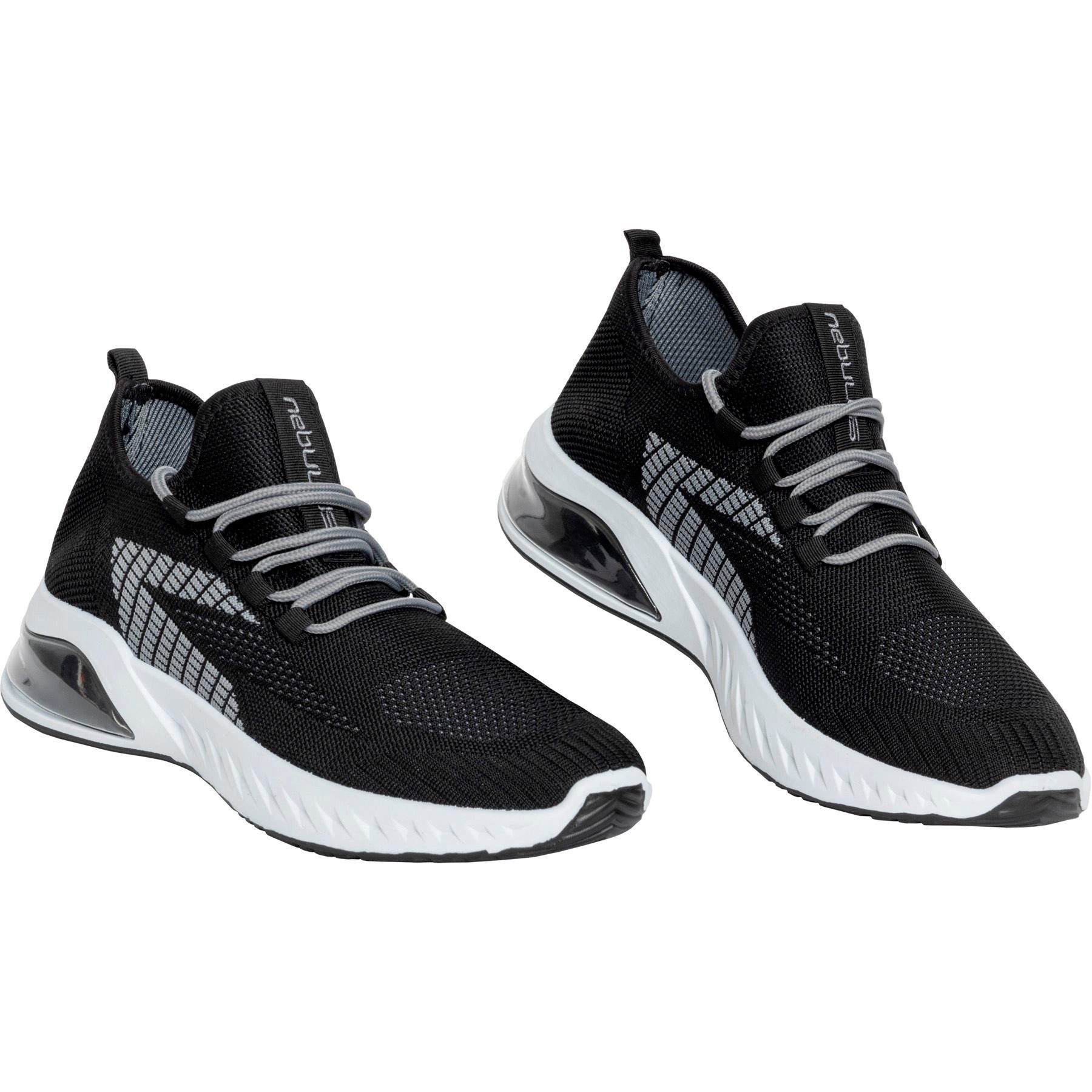 Nebulus ROYAL, P6058 - Damen, schwarz-grau, 36 Sneaker