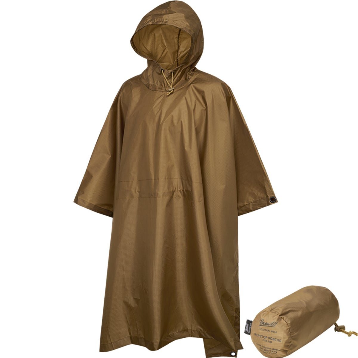 Brandit Regenponcho Bundeswehr Poncho RipStop günstig online kaufen