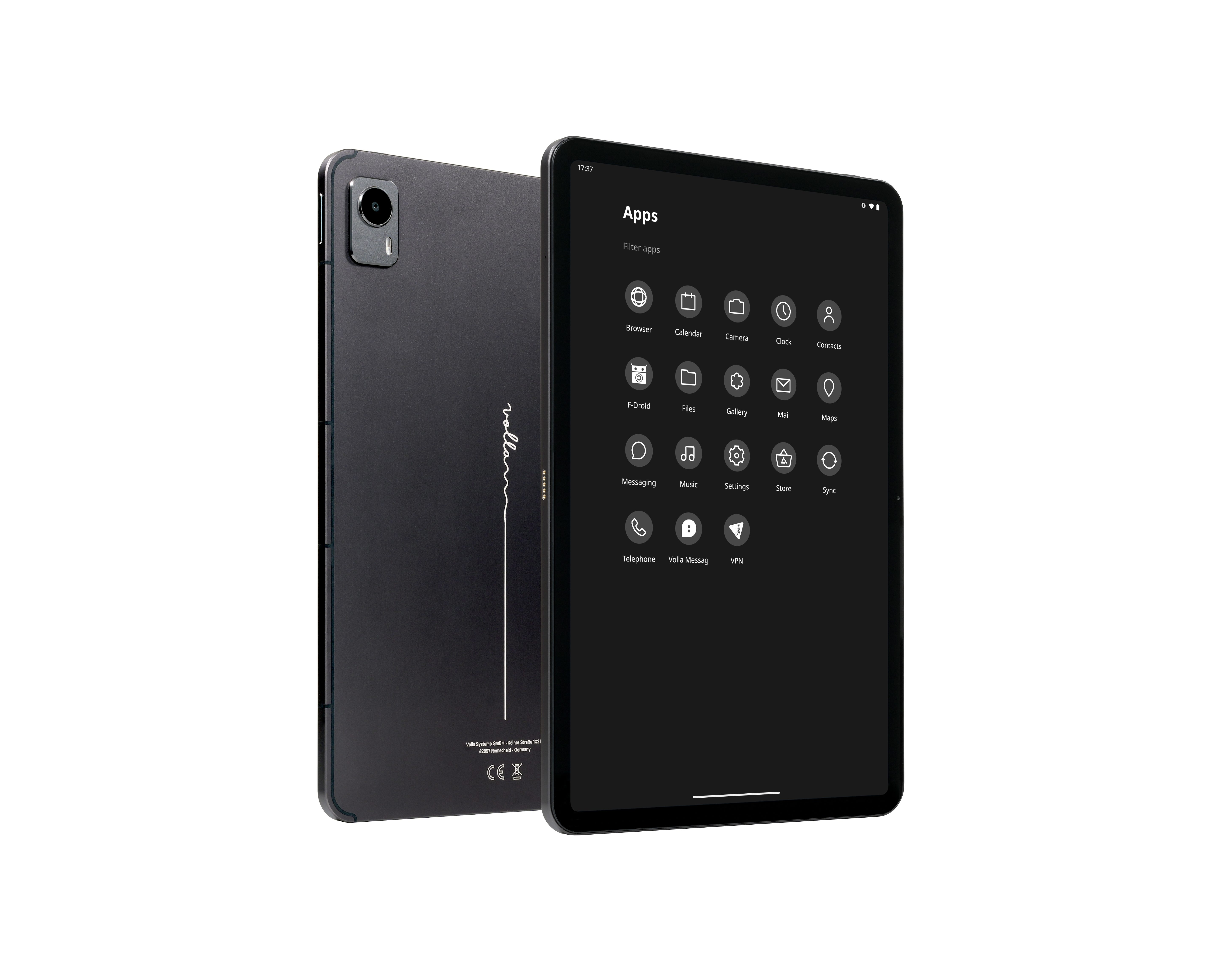 Volla Volla Tablet Tablet (12,6", 512 GB, Volla OS, 2G/3G/4G, {Volla Tablet mit VollaOS oder UbuntuTouch)