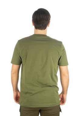 OS-Trachten T-Shirt Jetewi Kurzarm Jagdshirt mit Hirsch-Druck