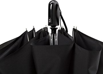 EuroSCHIRM® Taschenregenschirm Automatik 32S7, schwarz