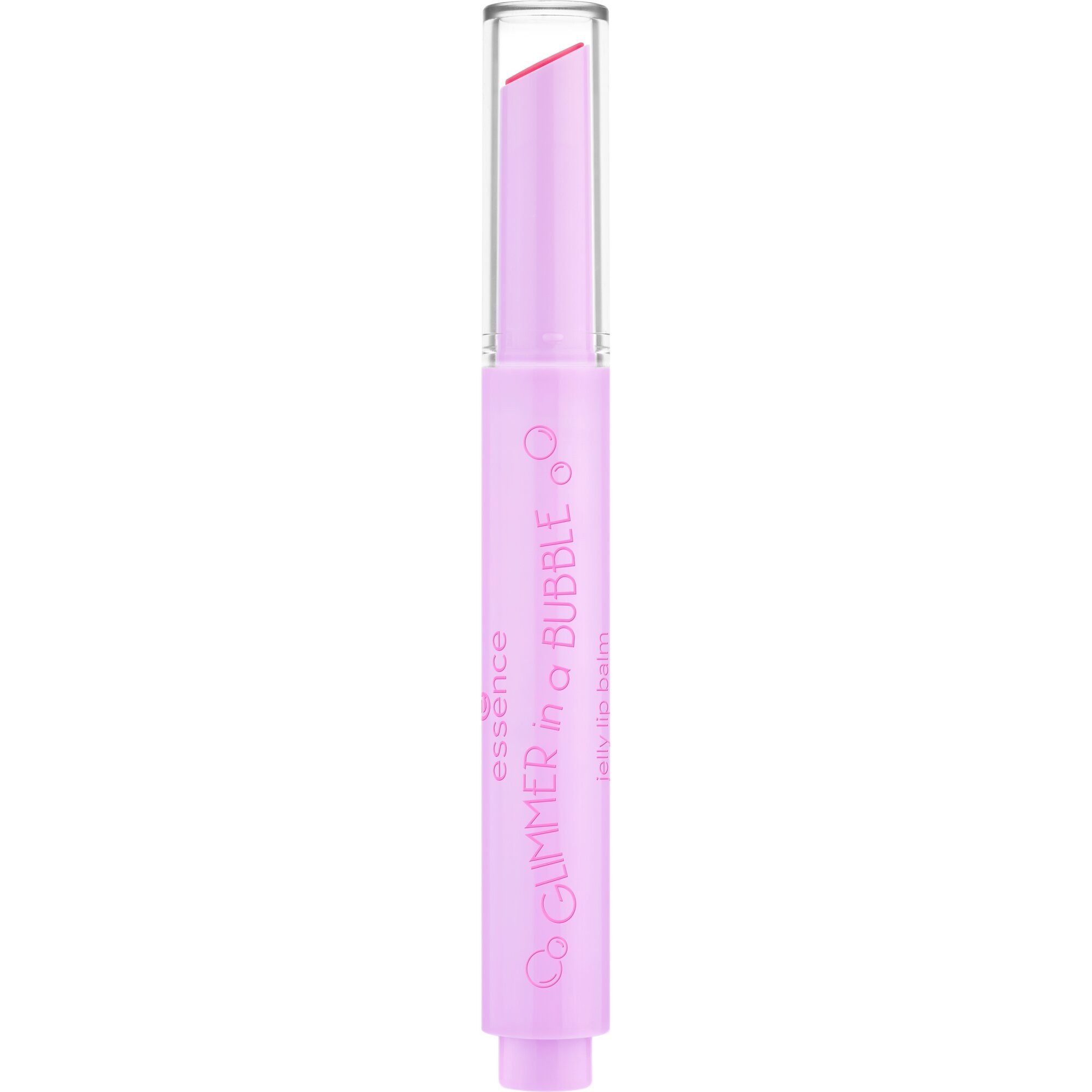Essence Lippenbalsam GLIMMER IN A BUBBLE jelly lip balm, 3-tlg.
