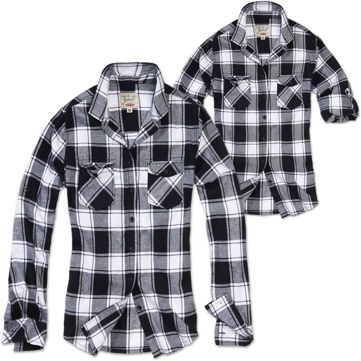 Outdoorhemd Brandit Amy Check Shirt Damen