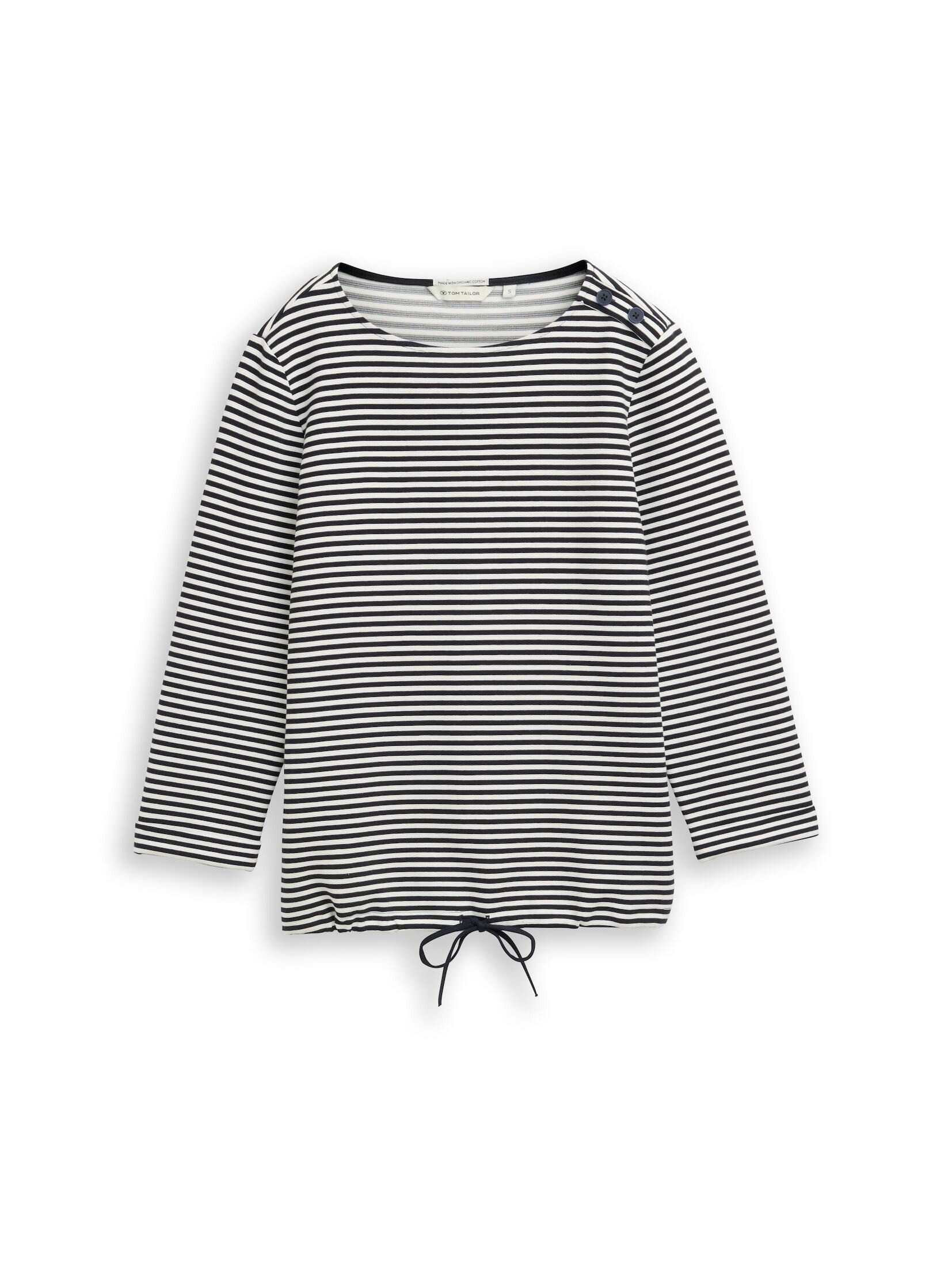 offwhite navy regular stripe
