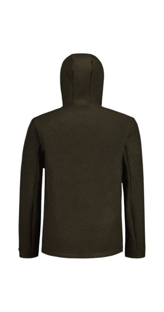 Maloja Fleecejacke AvisioM (mit Kapuze, Wolle) dunkelgrün Herren