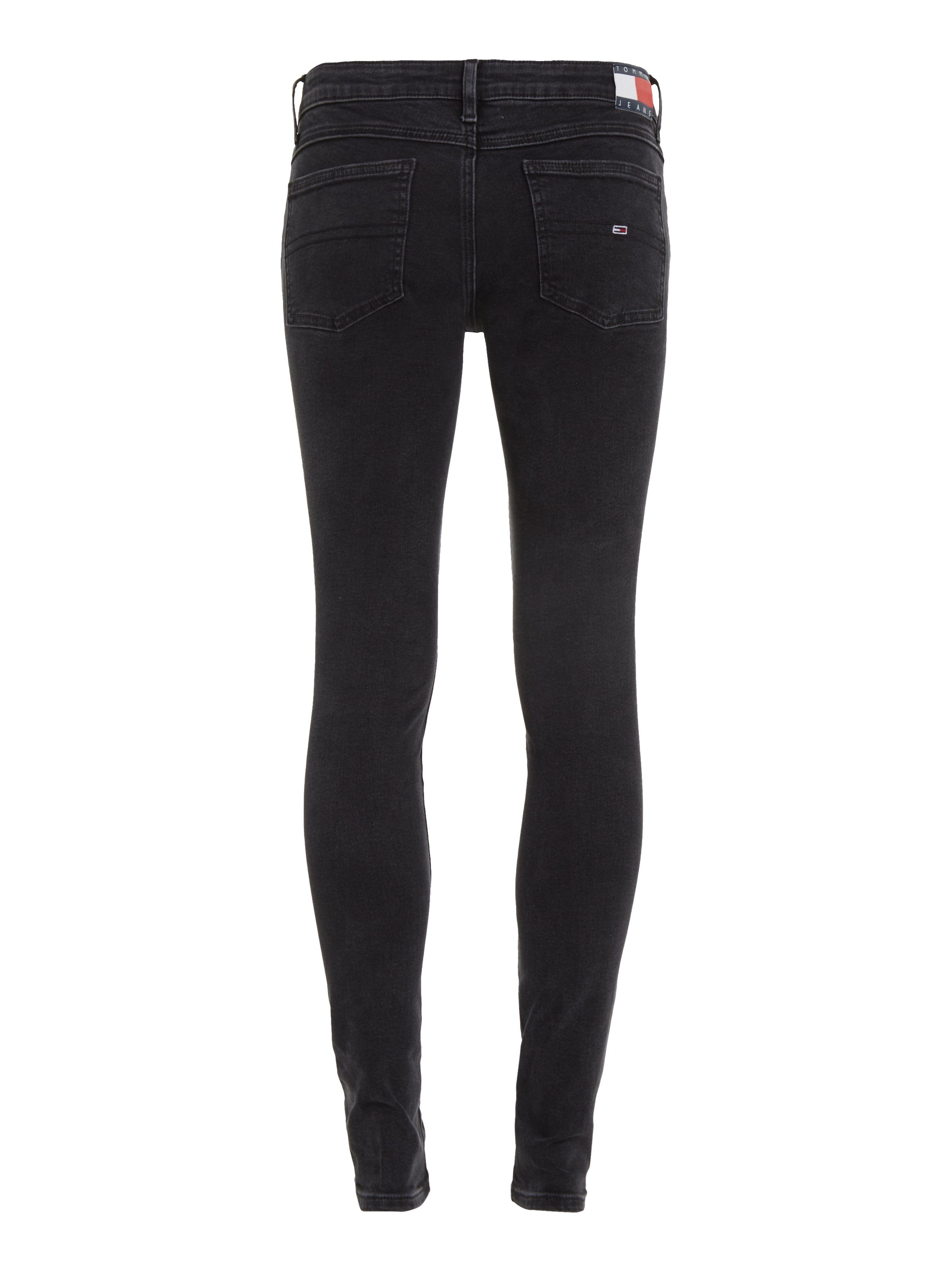 Tommy Jeans Skinny-fit-Jeans mit Faded-Out Effekten black3