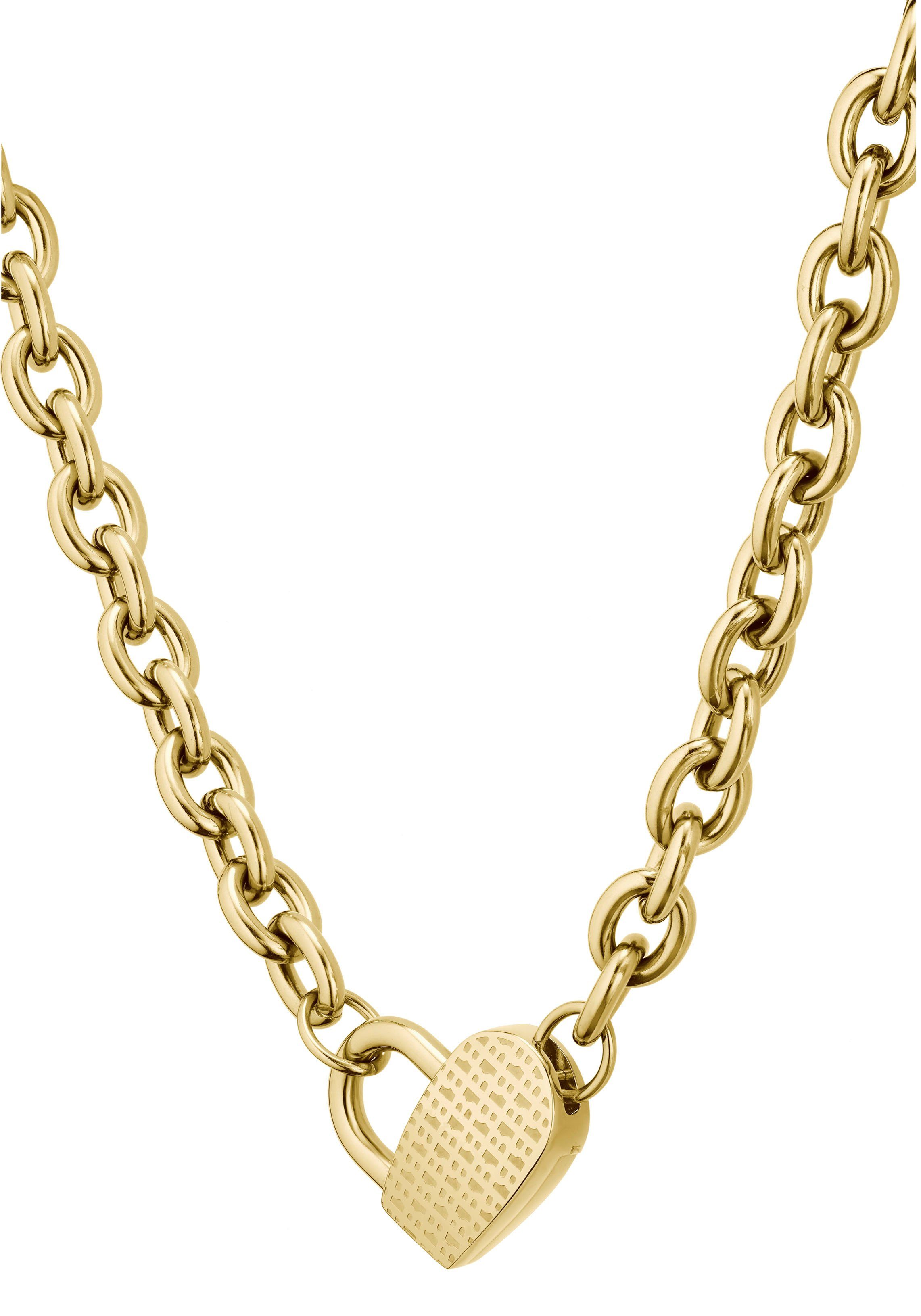 BOSS Kette ohne Anhänger Schmuck Edelstahl Halsschmuck Ankerkette DINYA