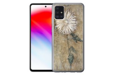 MuchoWow Handyhülle Chrysantheme - Piet Mondrian - Alte Meister, Handyhülle Samsung Galaxy A52 5G, Smartphone-Bumper, Print, Handy
