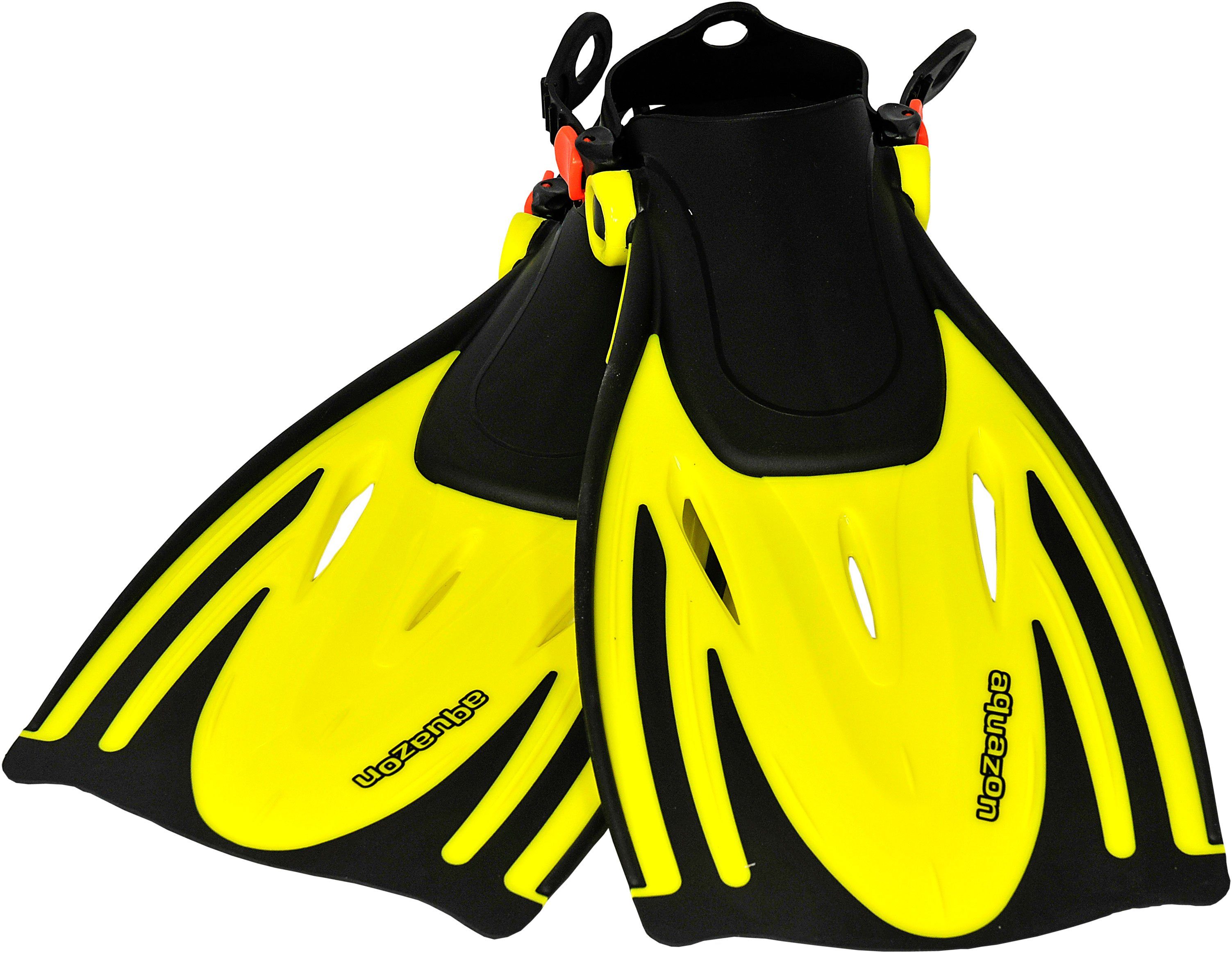 Capas Schnorchelflossen Einstellbare Schwimmflossen, Flossen Schnorchelflossen Schnorcheln Tauchen Professionelle Tauchflossen For Erwachsene Pool Geschenk Trainingsflossen(Blue,S M Taucherflossen Für Erwachsene