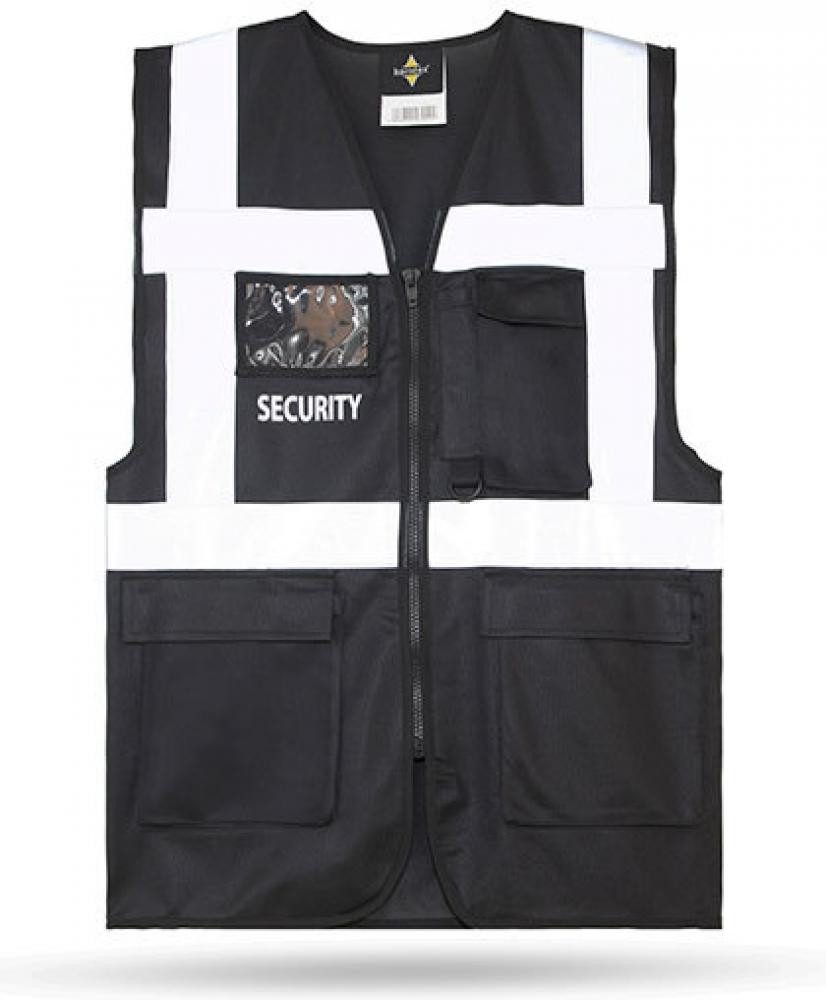 korntex Warnweste SECURITY Multifunktionale Mesh Warnweste - Tampa