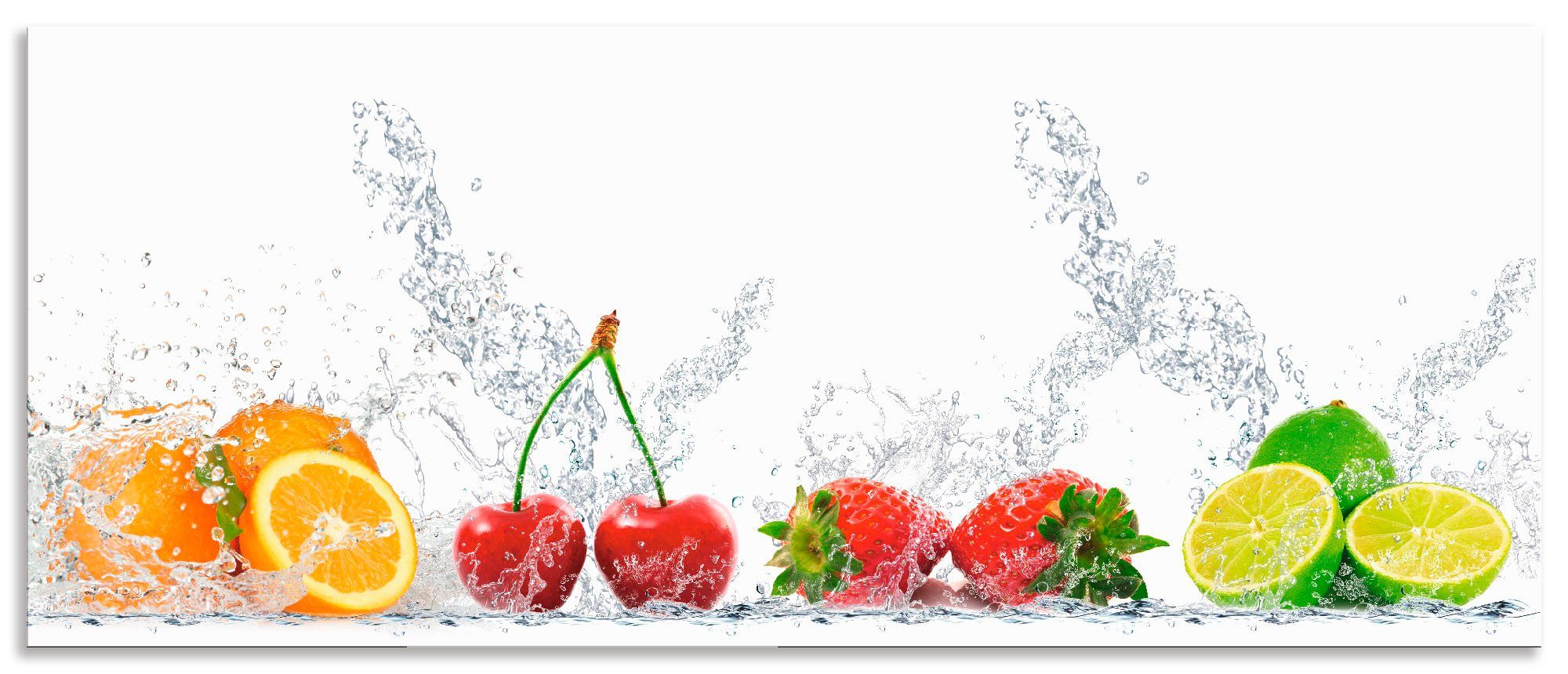 Artland Küchenrückwand Fruchtig erfrischend gesund Fruchtmix, günstig online kaufen