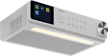 Grundig DKR 3000 BT DAB+ WEB Küchen-Radio (Digitalradio (DAB), FM-Tuner, FM-Tuner mit RDS, Internetradio, 14 W)