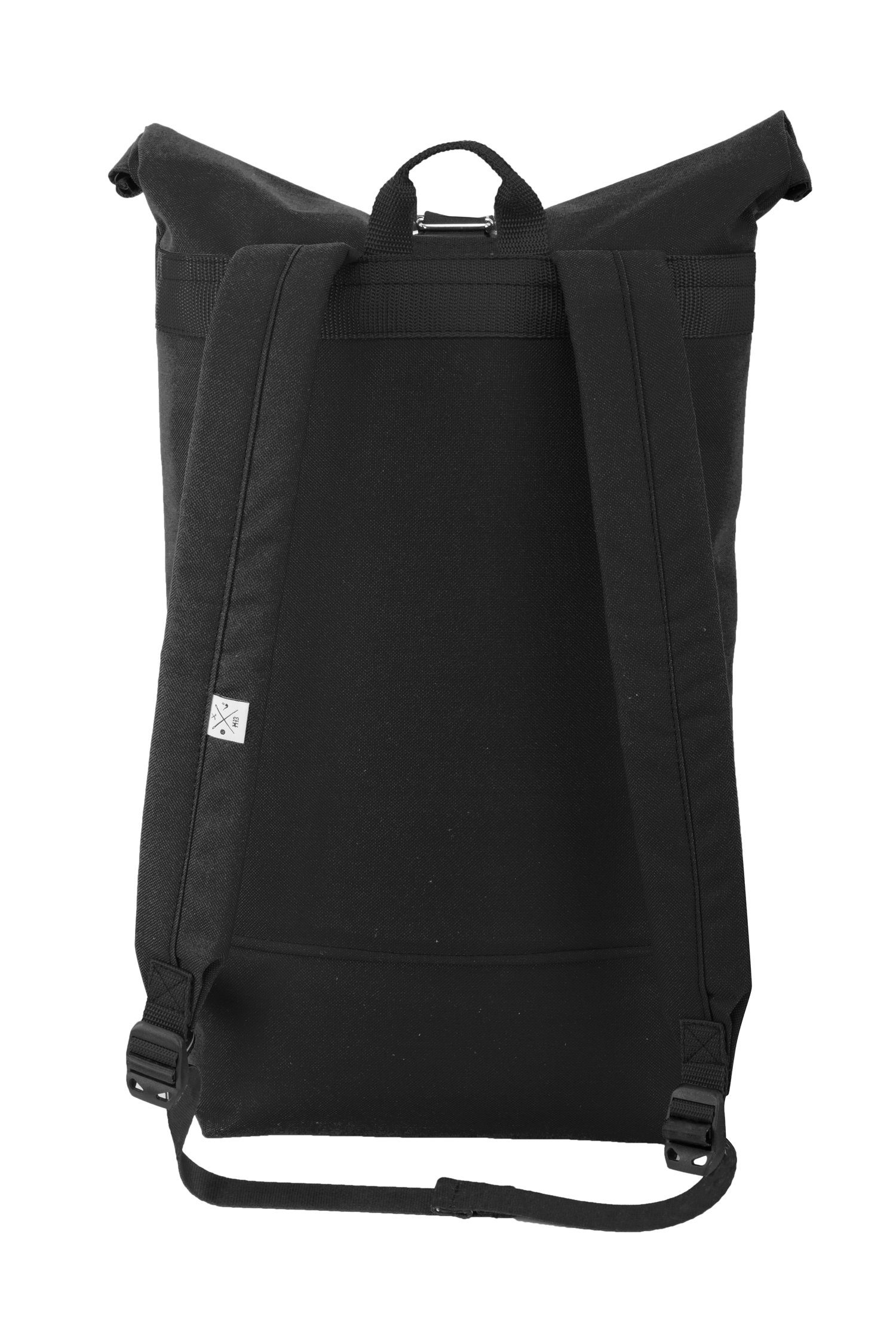 Roll-Top verstellbare wasserdicht/wasserabweisend, Rollverschluss, - Out mit Black Backpack Rucksack Manufaktur13 Tagesrucksack Gurte