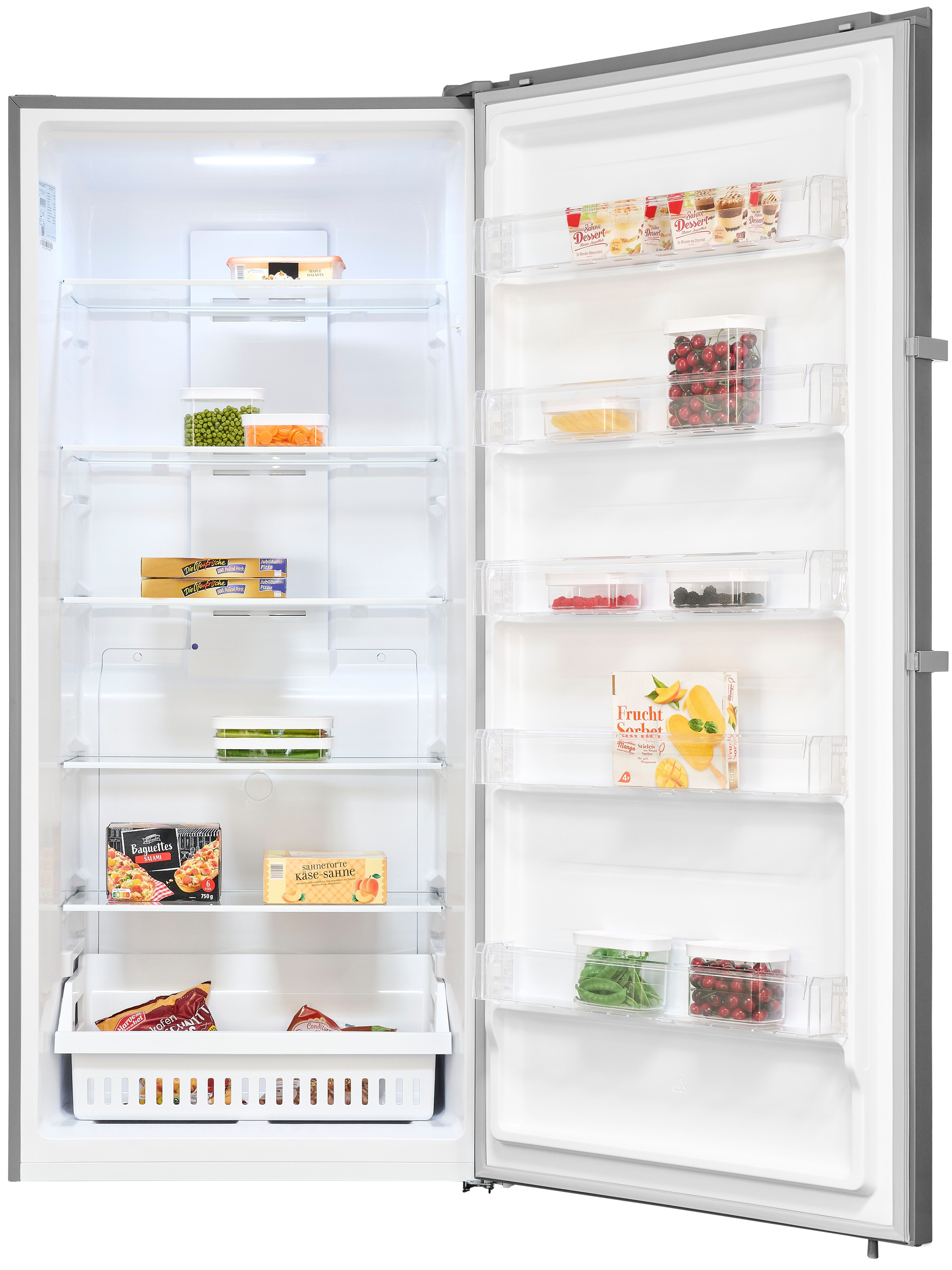exquisit Gefrierschrank GS600-NF-H-040E, 189 cm hoch, 84 cm breit