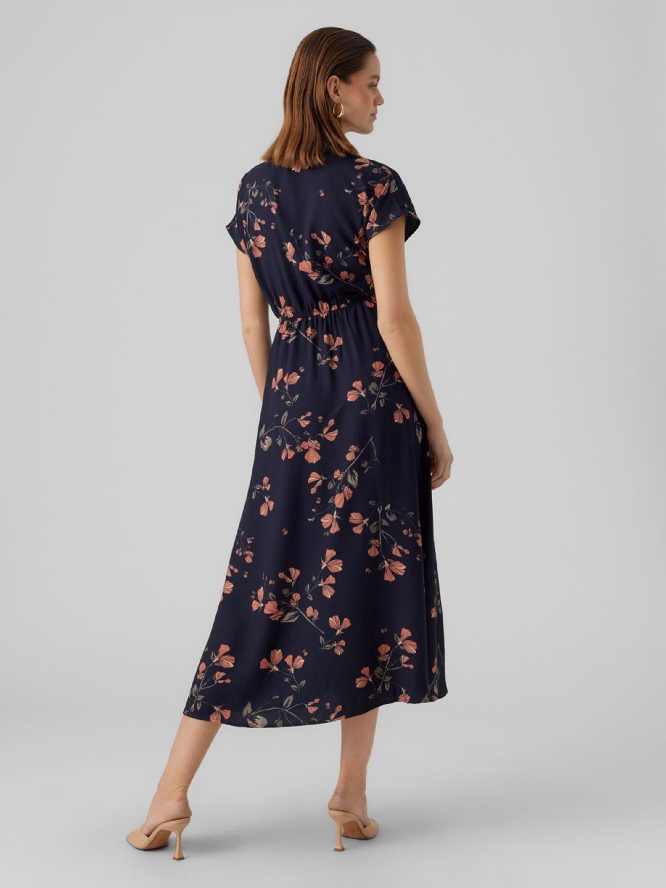 Vero Moda Spitzenkleid (1-tlg) Falten