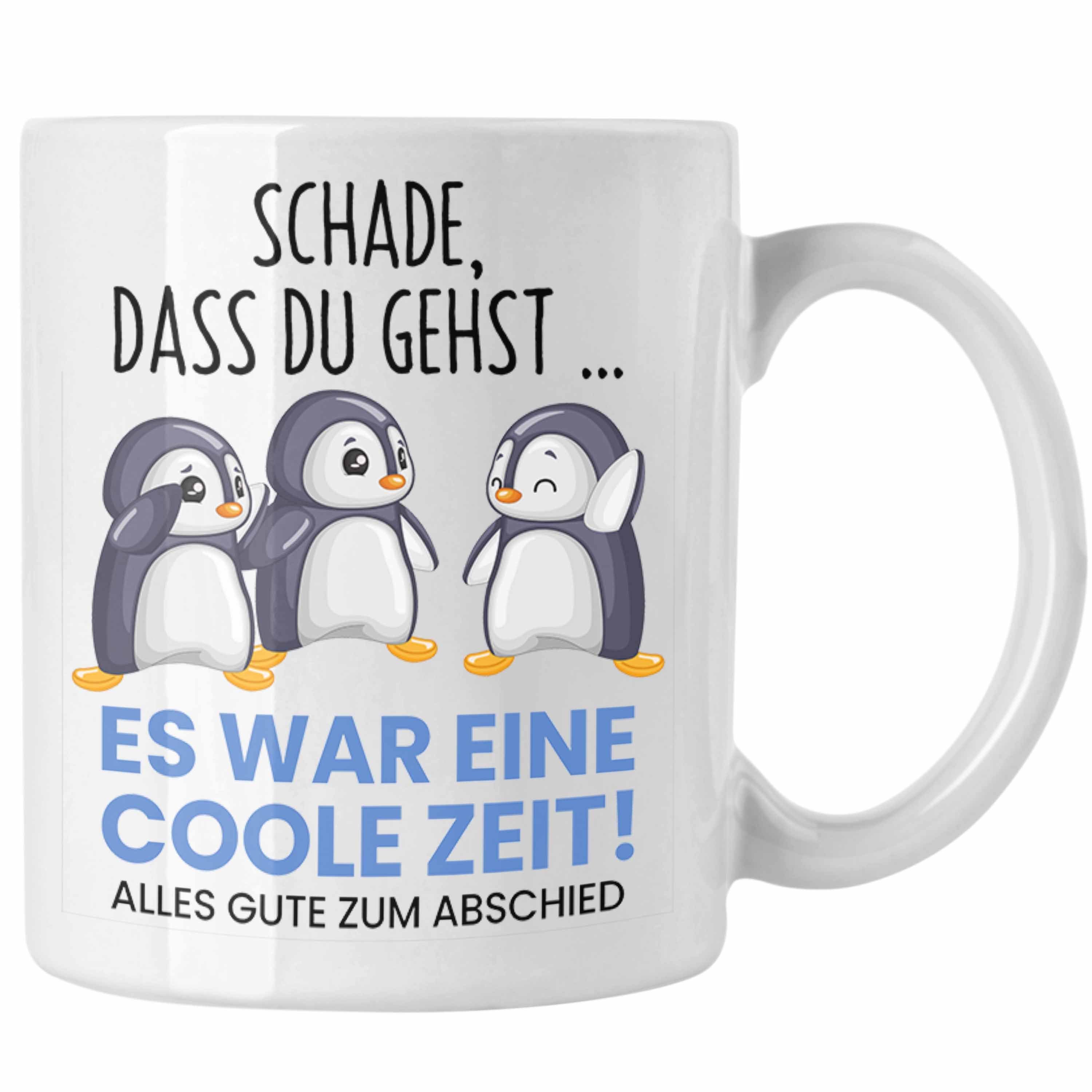 Trendation Tasse Schade Dass Abschied Weiss Du zum Tasse Abschiedsg Geschenk Gehst Jobwechel