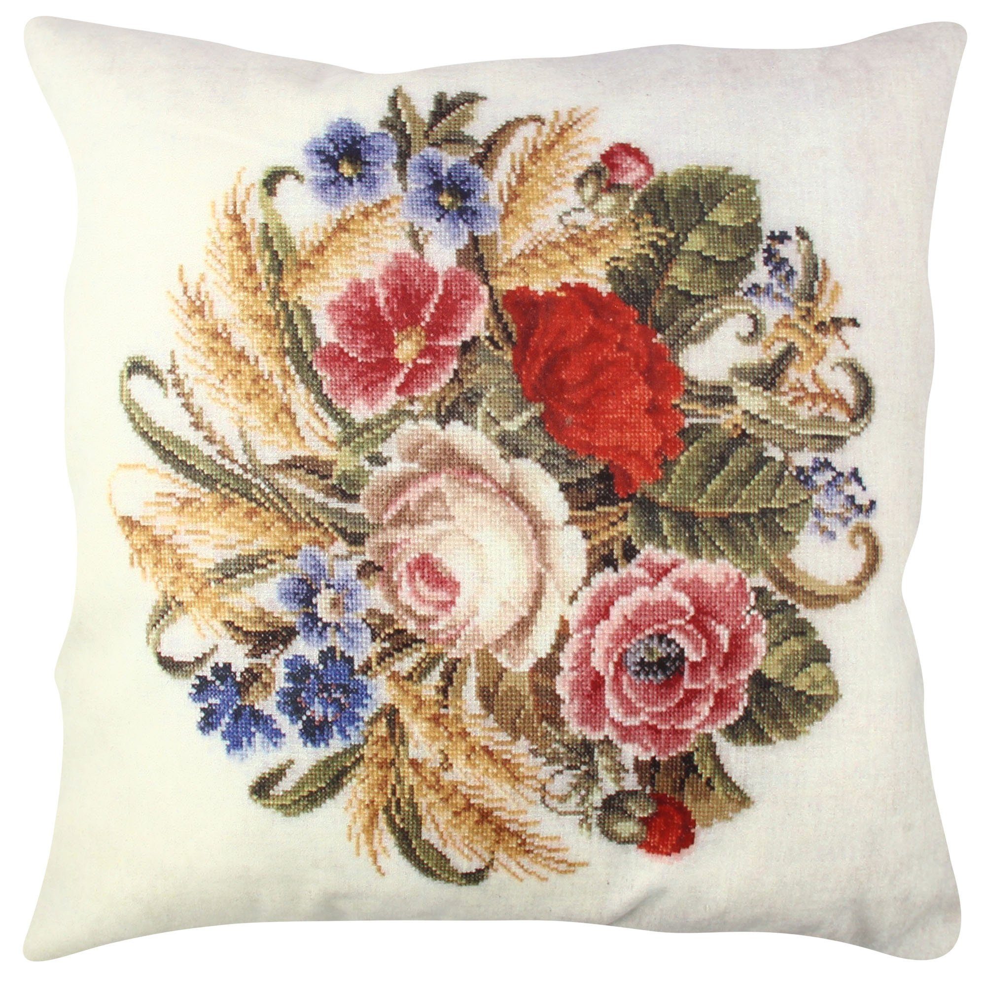 Kopfkissen GRC0132, Bunt,50 Baumwolle / 50 Polyester, Evila Originals