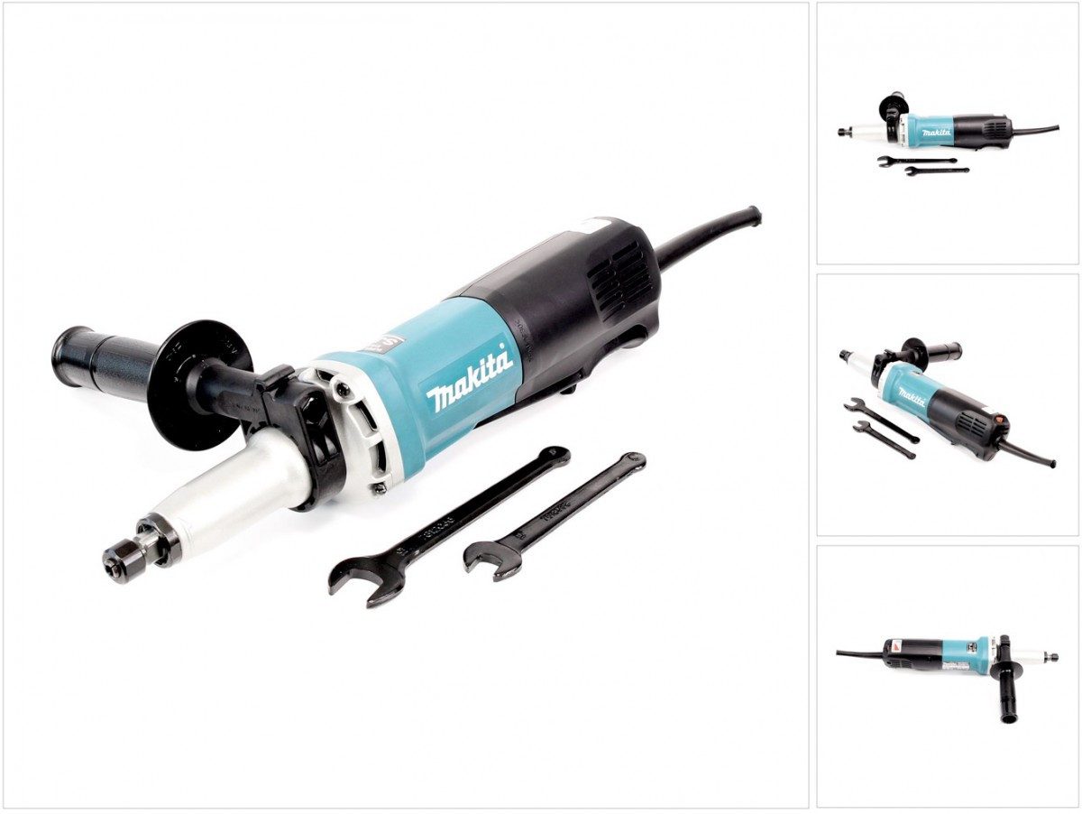 Makita Geradschleifer GD 0801 C Geradschleifer mit Paddelschalter und 750 W