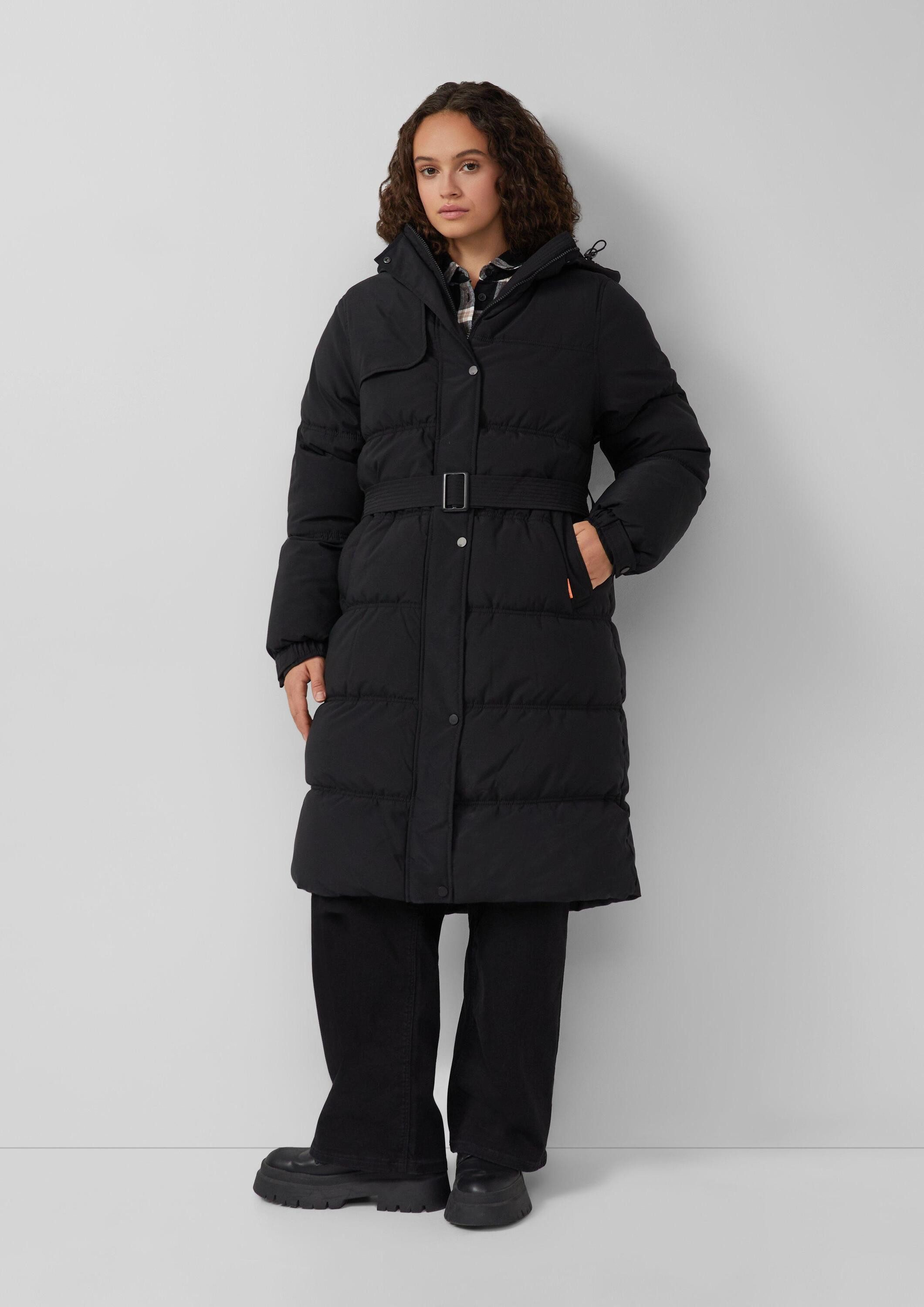 QS Wintermantel Outdoor-Mantel Wattierter Steppmantel