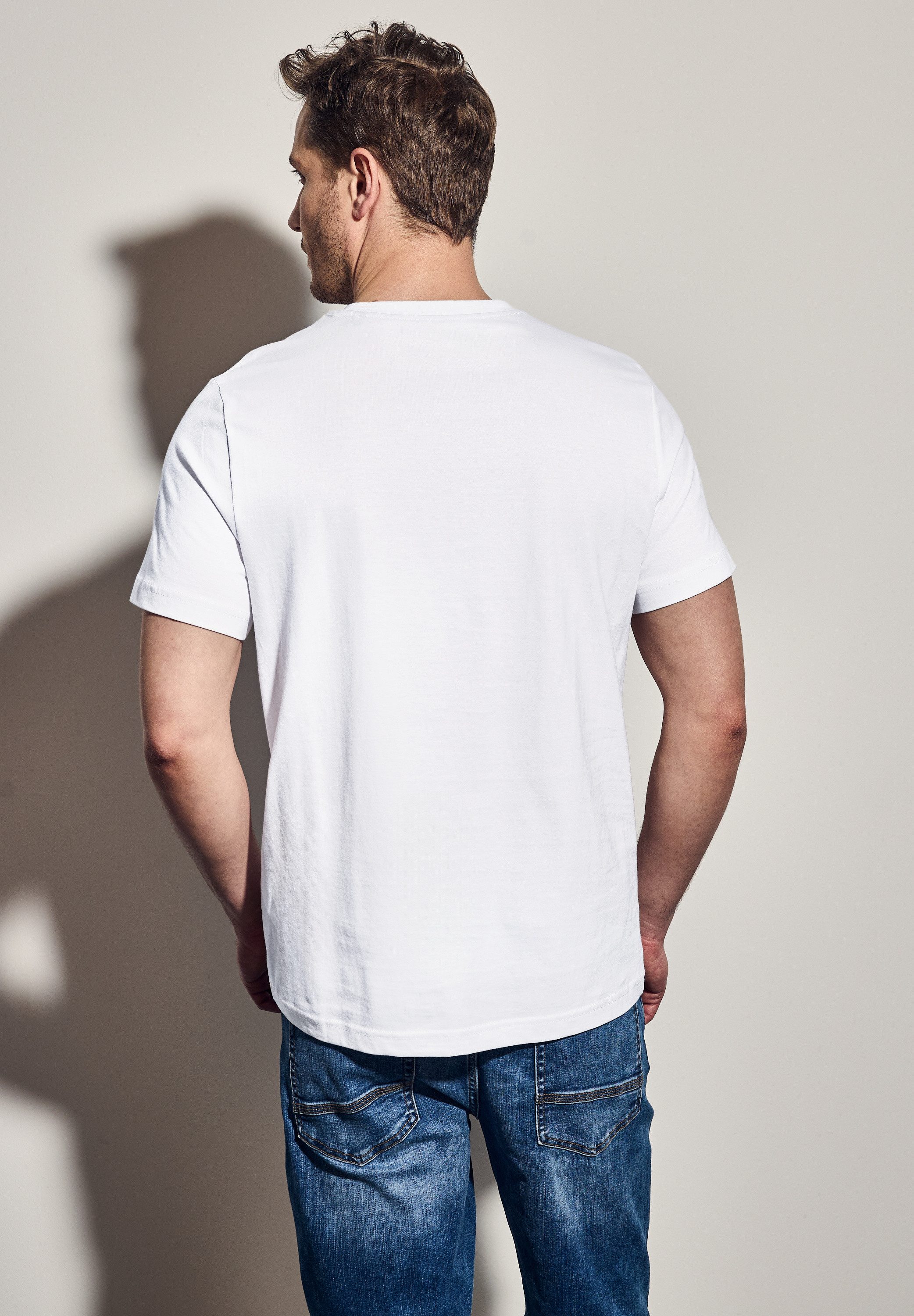 STREET ONE MEN T-Shirt Jersey günstig online kaufen