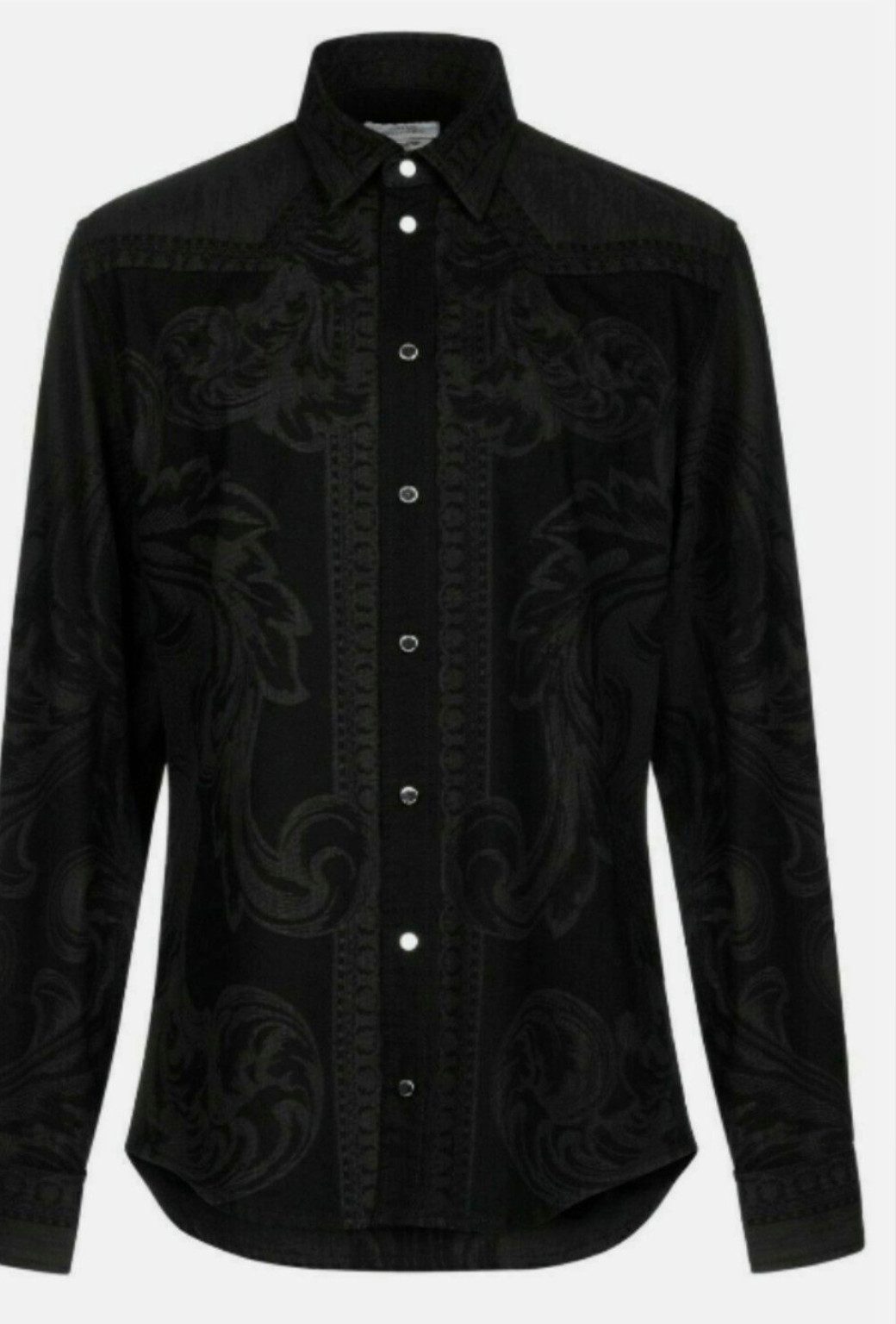 VERSACE COLLECTION Langarmhemd Herren Hemd Denim Cotton Exklusivem Design s günstig online kaufen