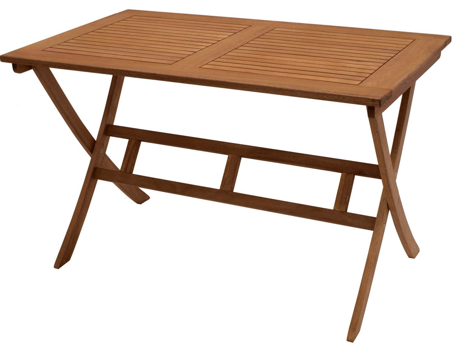 DEGAMO Gartentisch BONITA (1-St), rechteckig 70x120cm, Eukalyptus geölt, klappbar