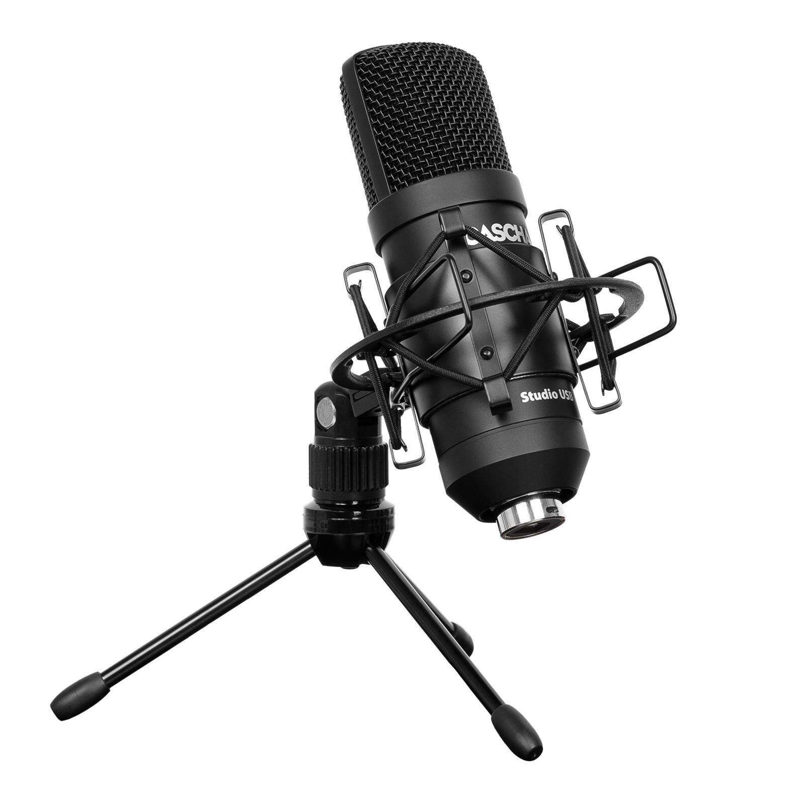 Cascha Streaming-Mikrofon Studio USB Kondensator Mikrofon (Set), ideal für  Studio und Podcastanwendungen
