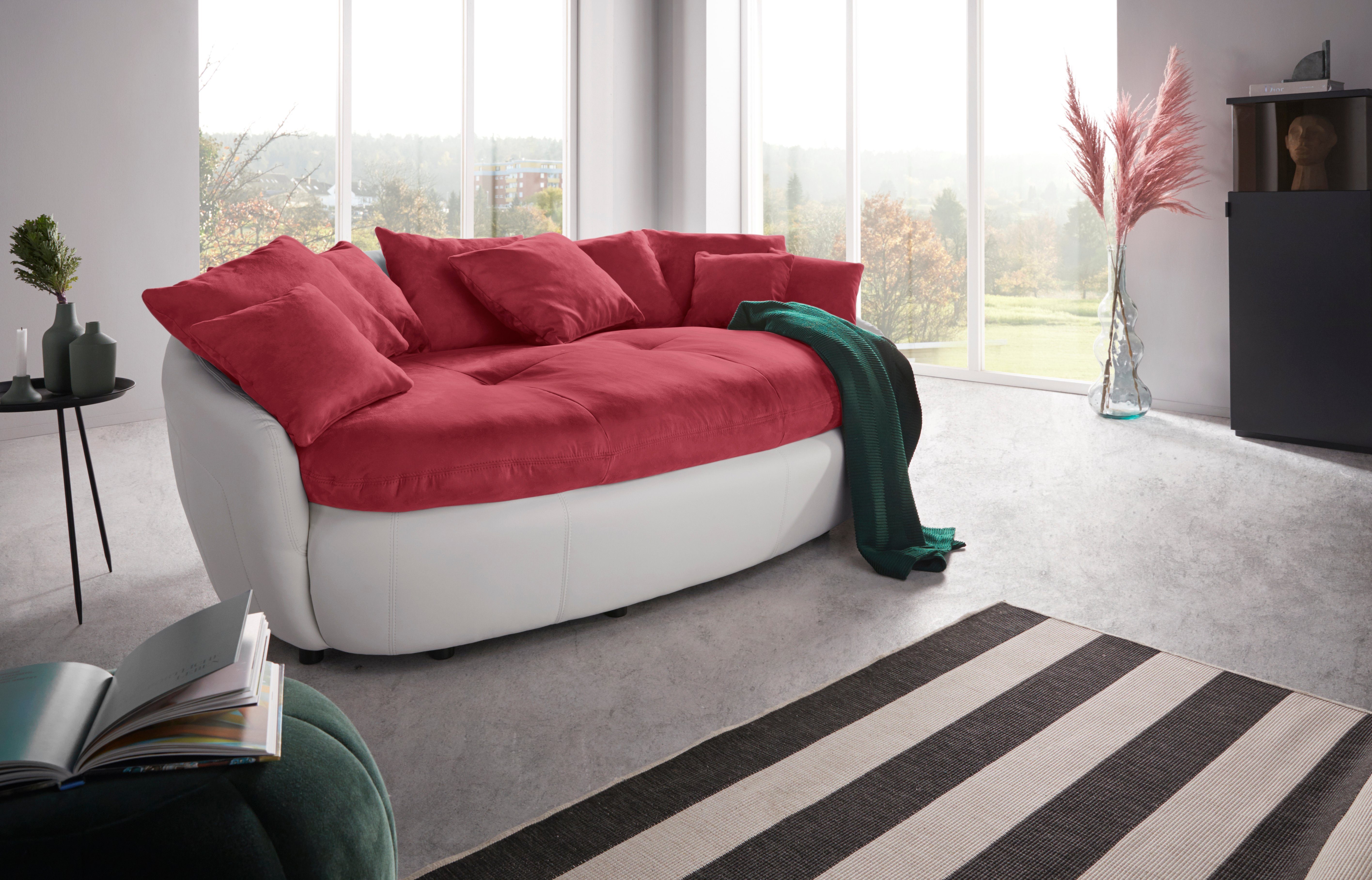 INOSIGN Big-Sofa "Aruba", gemütliches Megasofa in XXL in organischer Form m günstig online kaufen