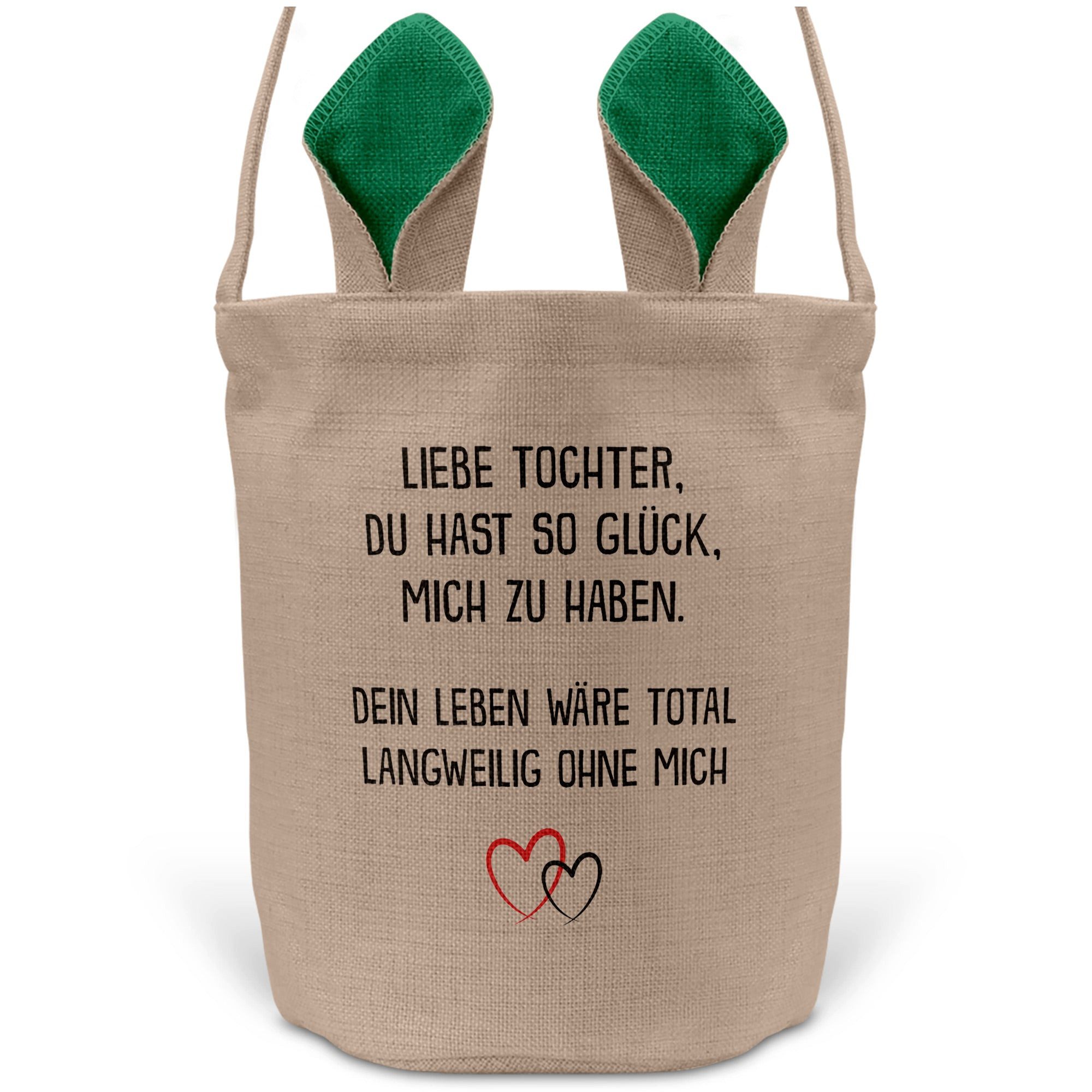 22Feels Osternest Tochter Kinder Osterkorb Henkel Ostergeschenk Ostern Deko Körbchen, In Deutschland Bedruckt