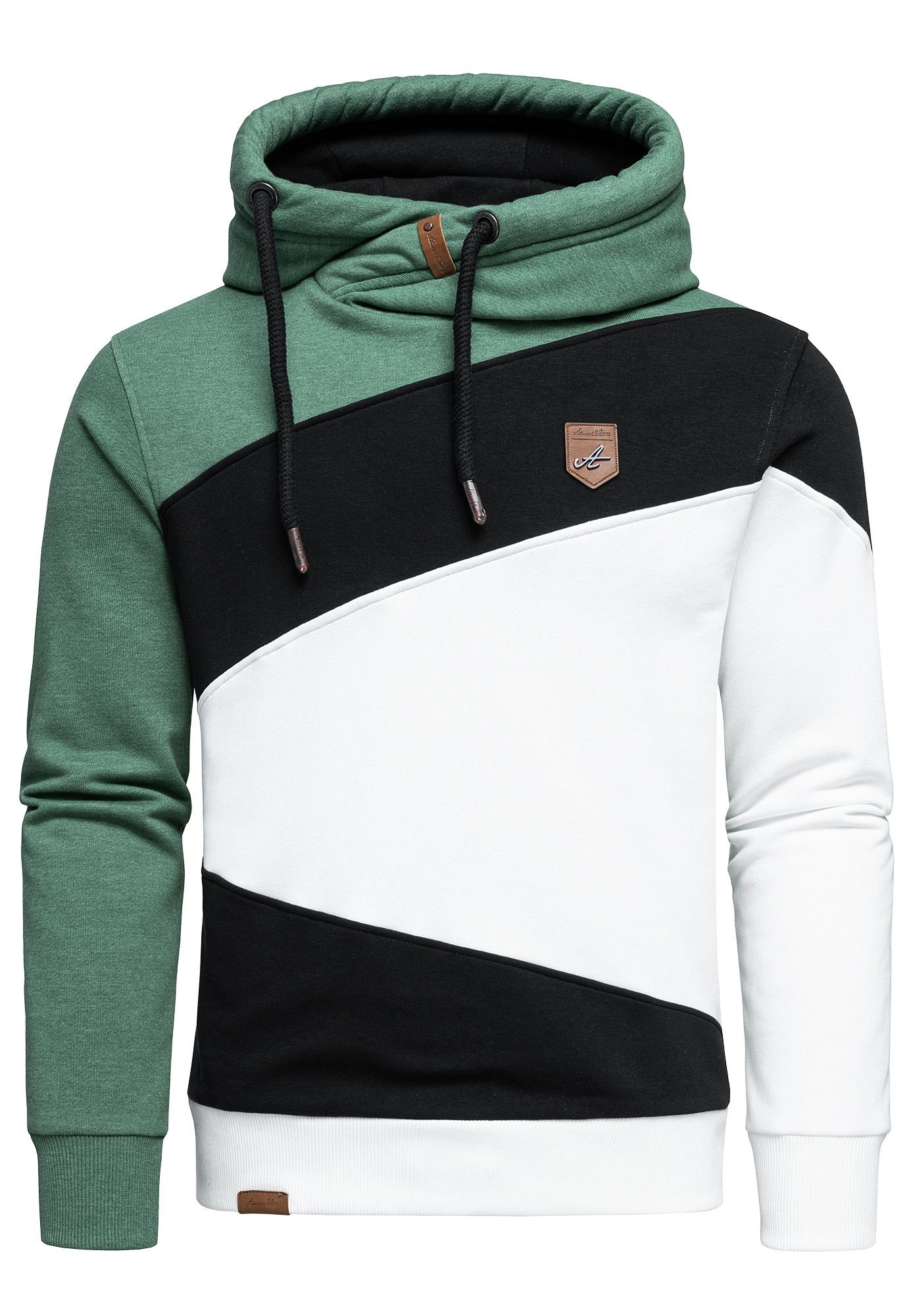 Tomwell Herren Kapuzenpullover Vintage Hoodie Druck Langarm Pullover