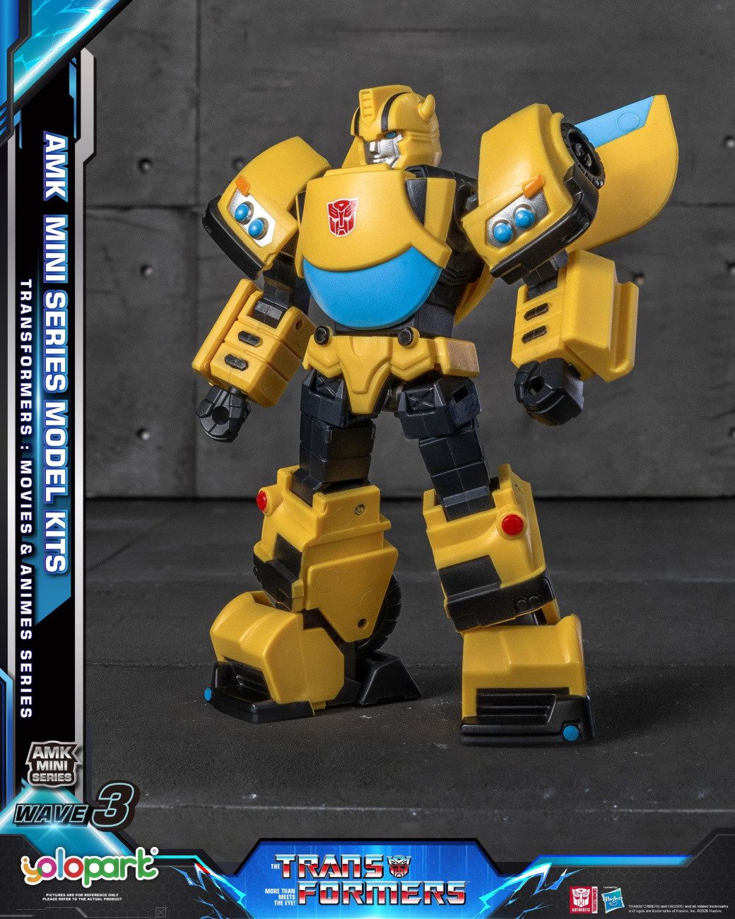 Yolopark Modellbausatz Transformers Generation One AMK Mini Series Plastic Model Kit Wave 3 B