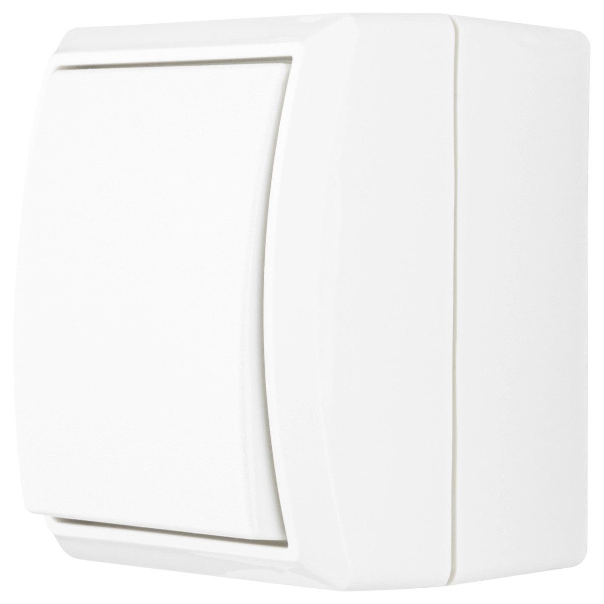 REV Ritter GmbH Aufputz-Steckdose Feuchtraum Wechselschalter REV RITTER AquaForm Aufputz Weiß, 1-St.