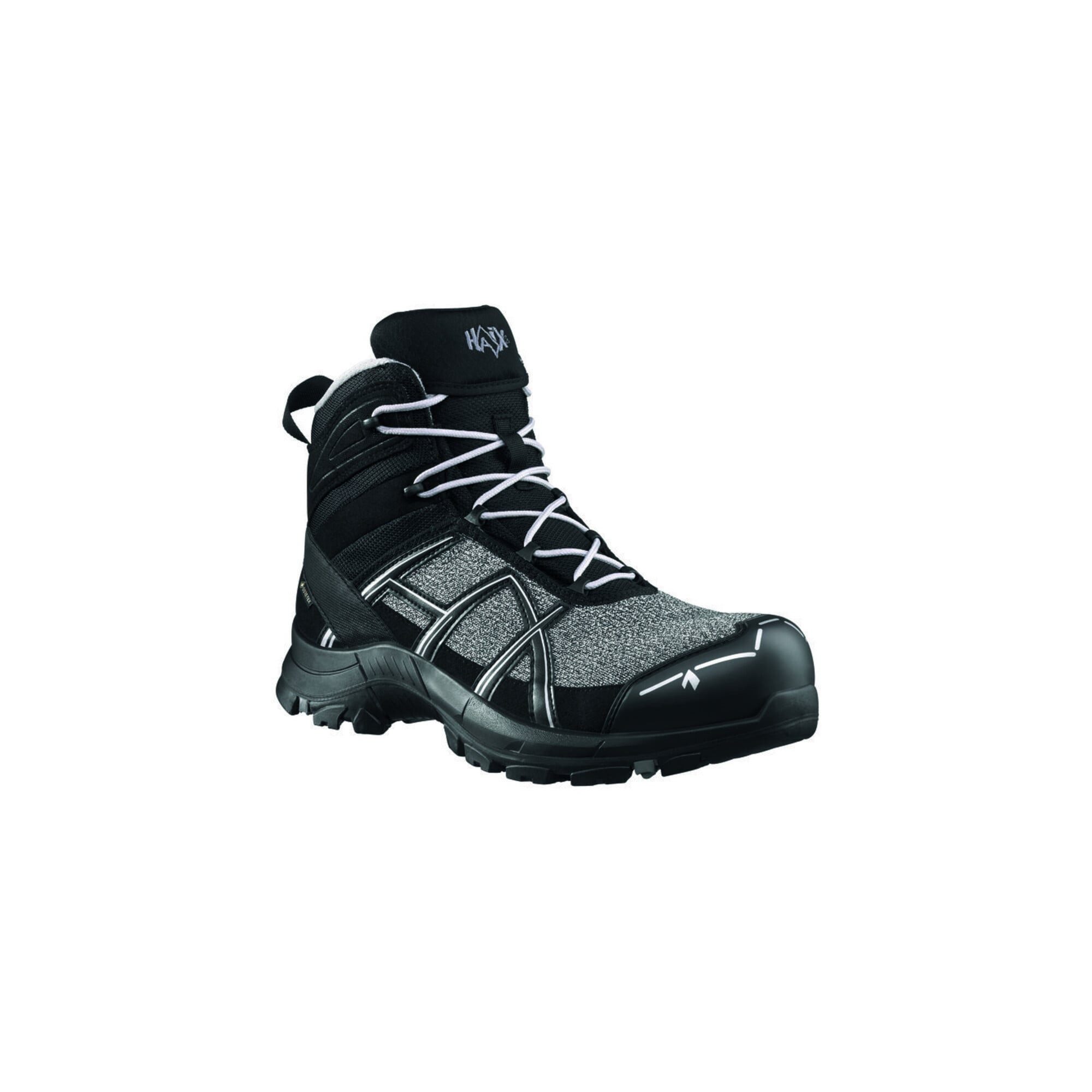 haix HAIX Stiefel BLACK EAGLE Pro, MID, S3, schwarz-silber, Gr. 11,5 (47) Sicherheitsstiefel