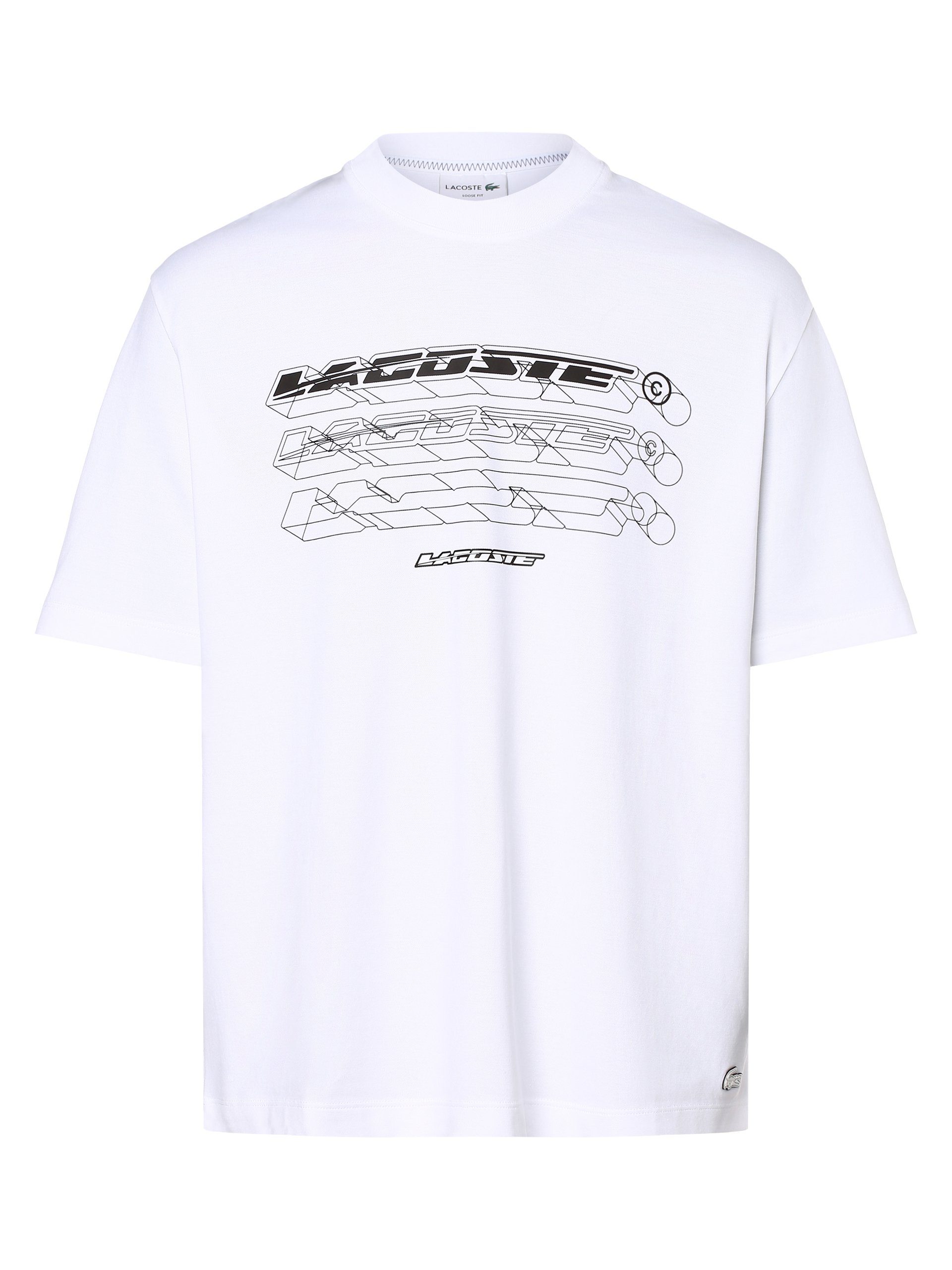 weiß Lacoste T-Shirt