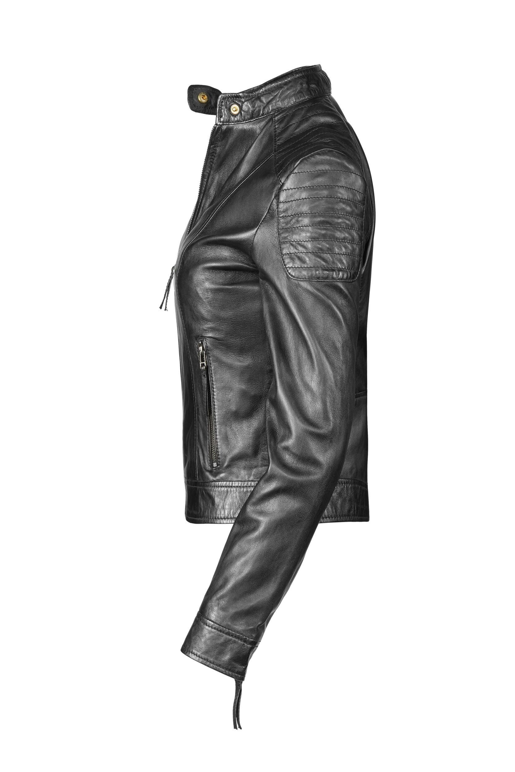 Apple of Eden Lederjacke AOE-101 (1-St) aus hochwertigem Leder