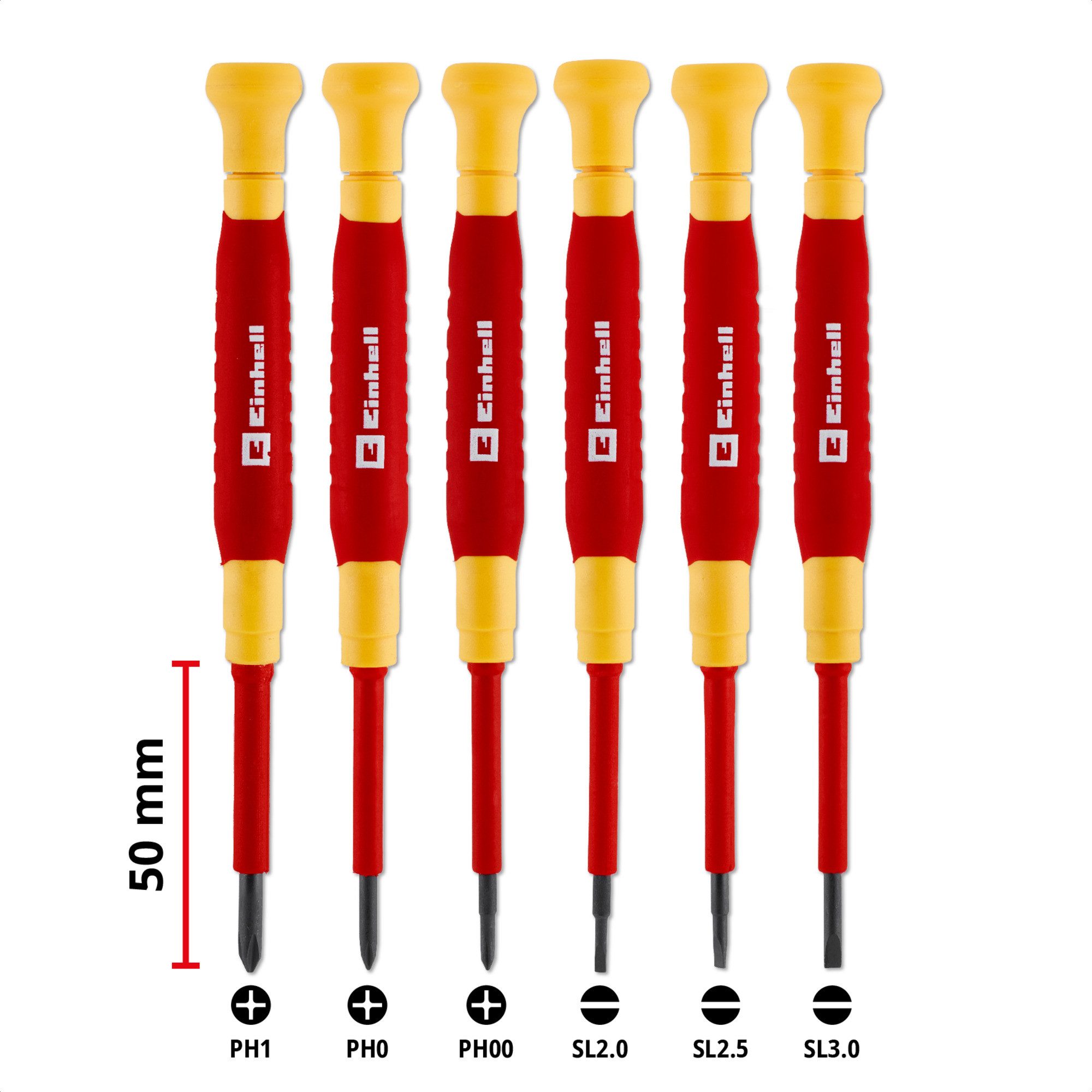 Einhell Schraubendreher EINHELL Präzisions-Schraubendreher Set VDE