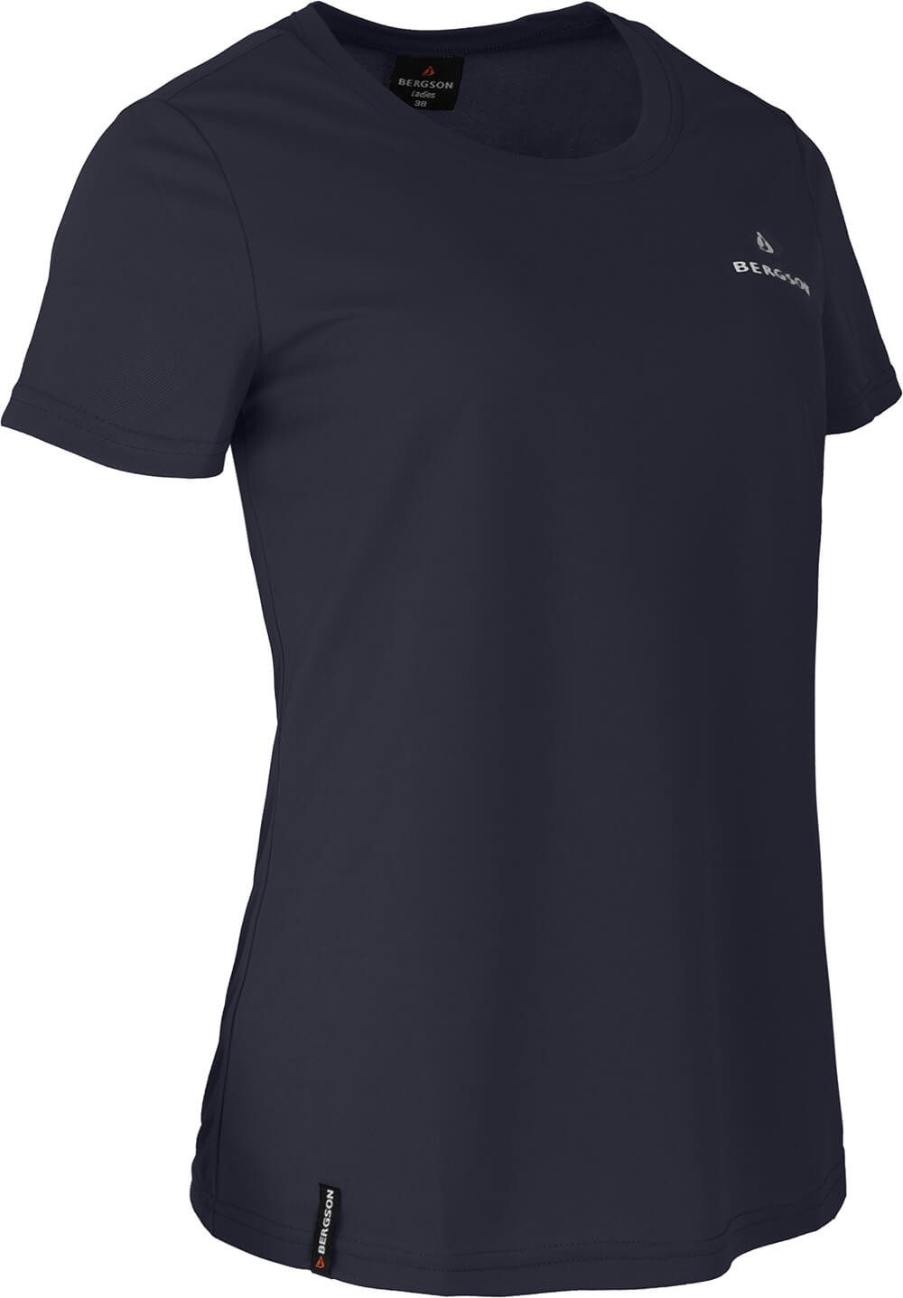 Bergson T-Shirt HALSAY Damen Funktions T-Shirt, Pique, pflegeleicht, schnelltrocknend, Norma