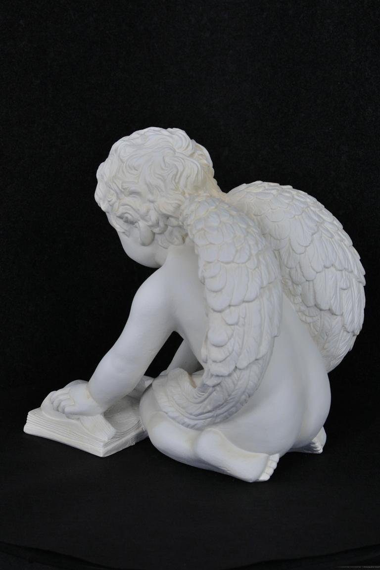 JVmoebel Skulptur Figur Skulptur PG0630 Statue Buch Statuen mit Engel Figuren 36,5cm
