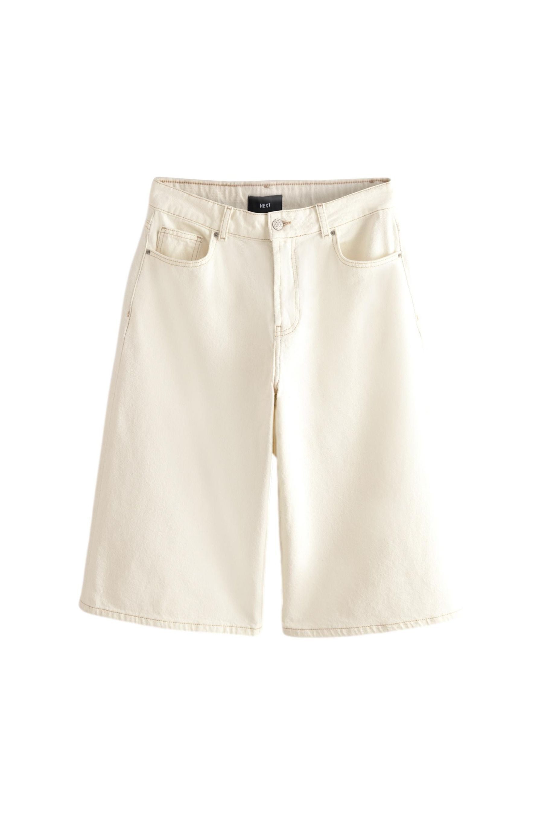 Next Jeansshorts Langer Jeansshorts aus 100 % günstig online kaufen