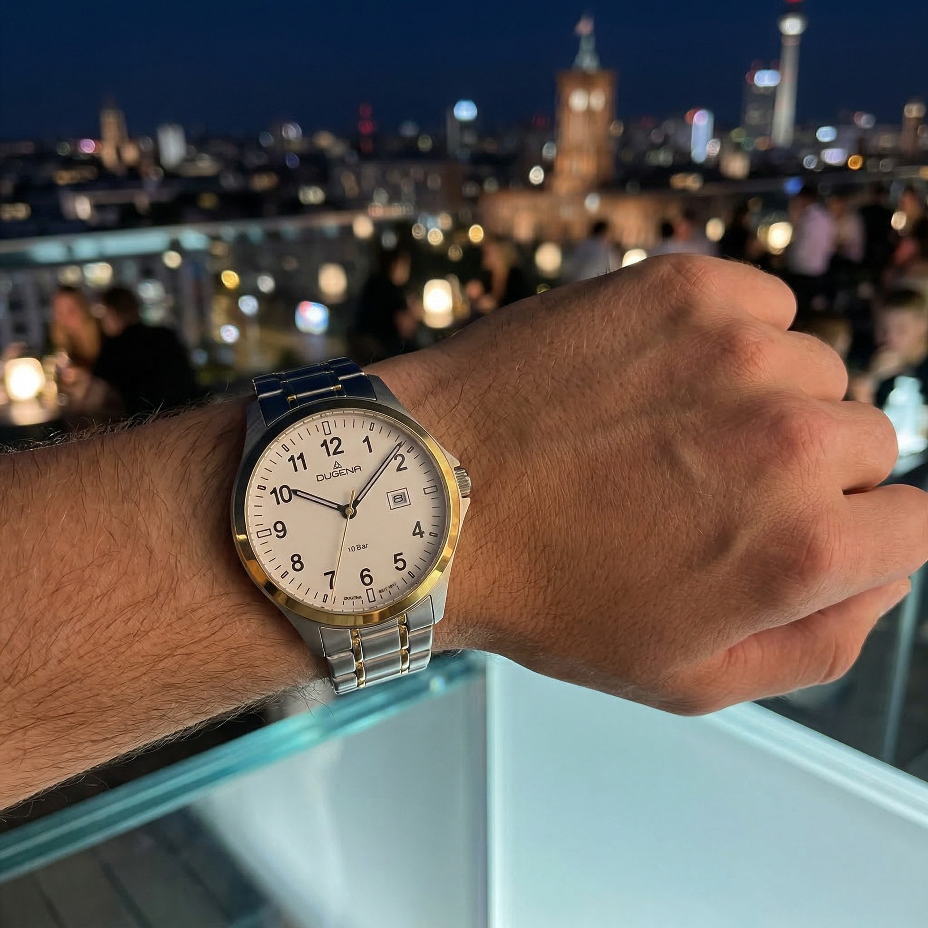 Dugena Quarzuhr Boston 4461187 Quarz